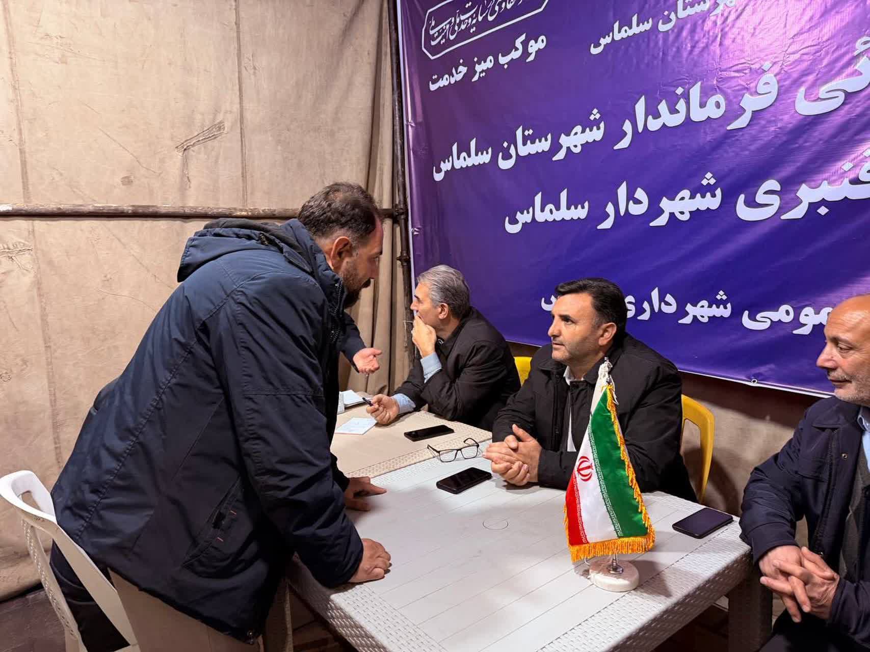 🔰 فرماندار سلماس در میدان خدمت؛ تجلی «وفاق ملی» در شب‌های مقاومت و ایستادگی ‌