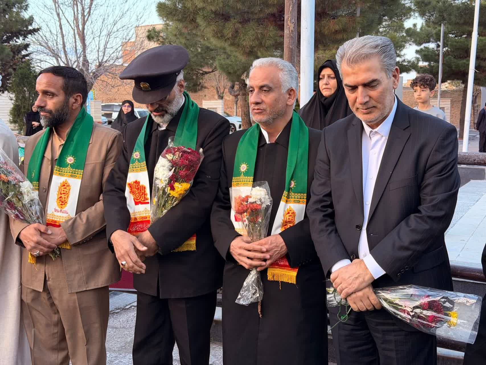 🇮🇷 عطر رضوی در فضای حماسی سلماس / حضور فرماندار در آئین استقبال از خادمان آستان قدس ‌