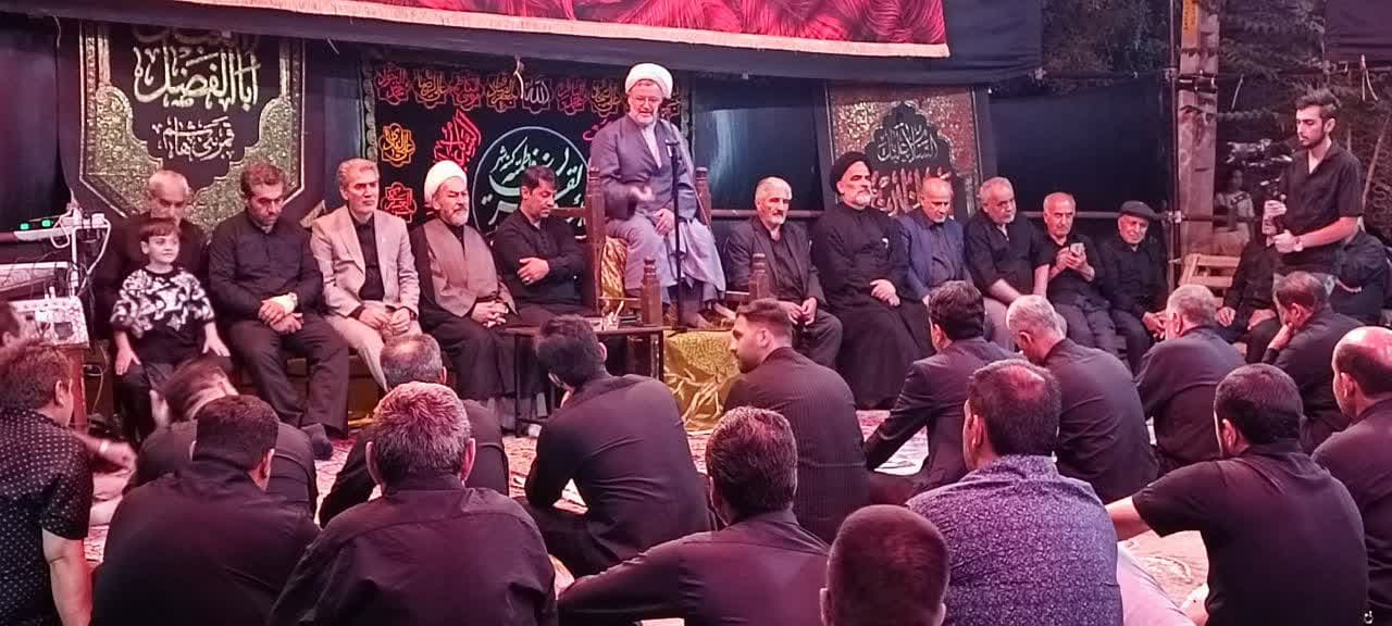 🔷 حضور فرماندار سلماس در مراسم عزاداری حضرت اباعبدالله الحسین (ع) در تازه‌شهر