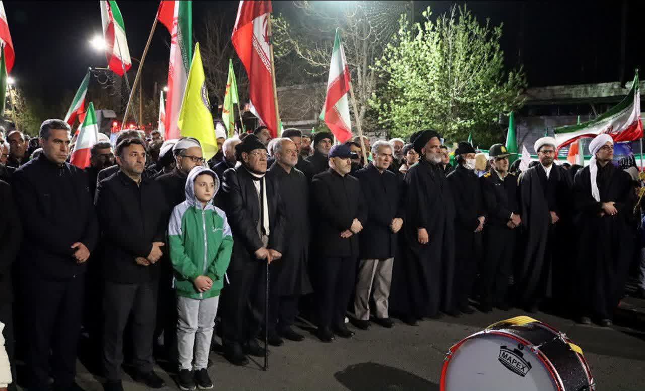 اجتماع مردم غیور سلماس تبلور انسجام اجتماعی و غیرت ملی