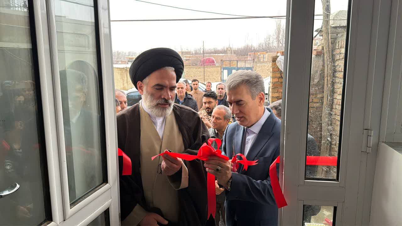 افتتاح پروژه‌های خودکفایی کمیته امداد امام خمینی(ره) شهرستان سلماس به مناسبت دهه فجر در روستای وردان