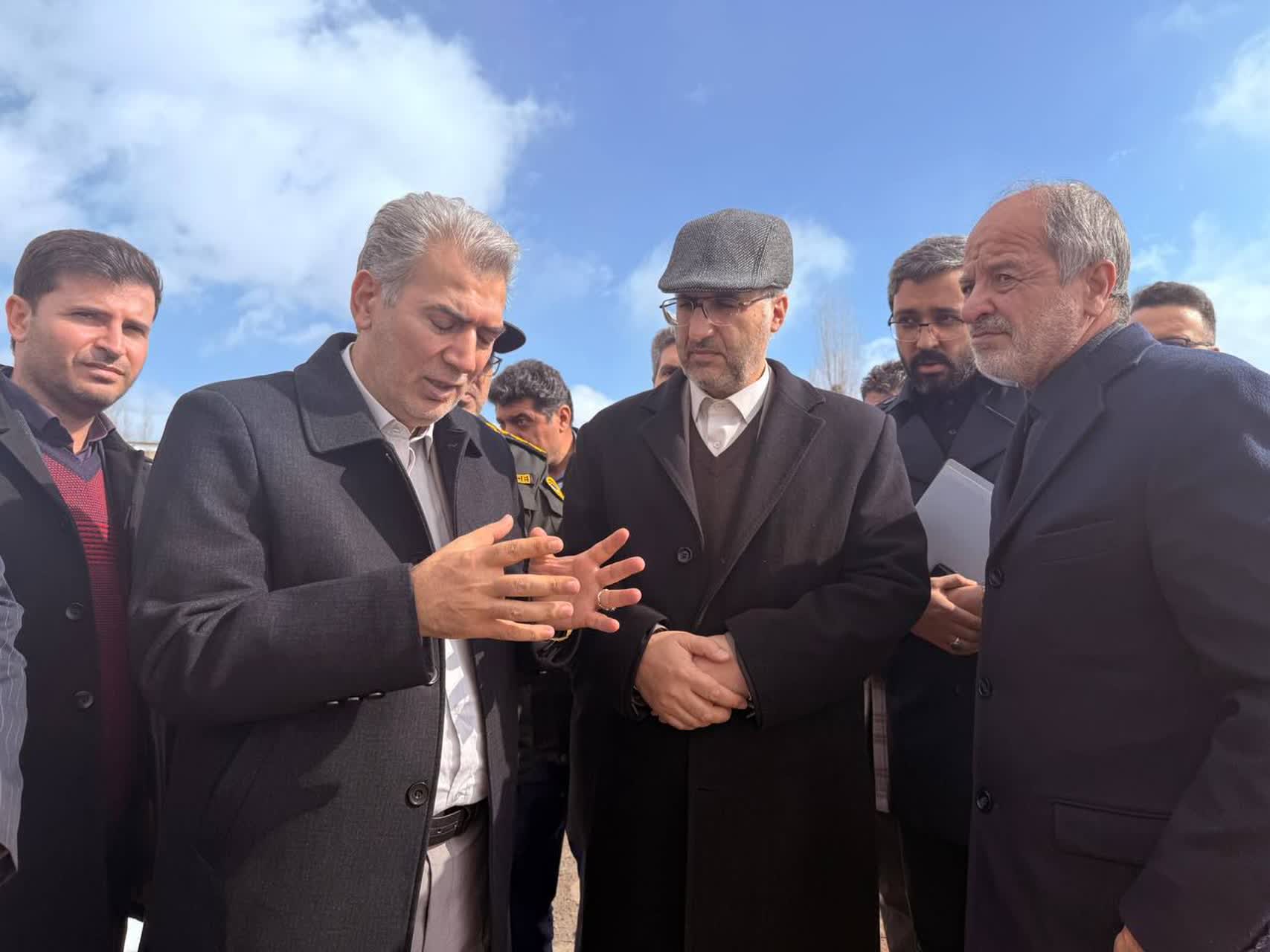 🇮🇷چهل و هفتمین فجر پیروزی🇮🇷  🔹بازدید مسئولان استانی از پایاب سد دیرعلی سلماس