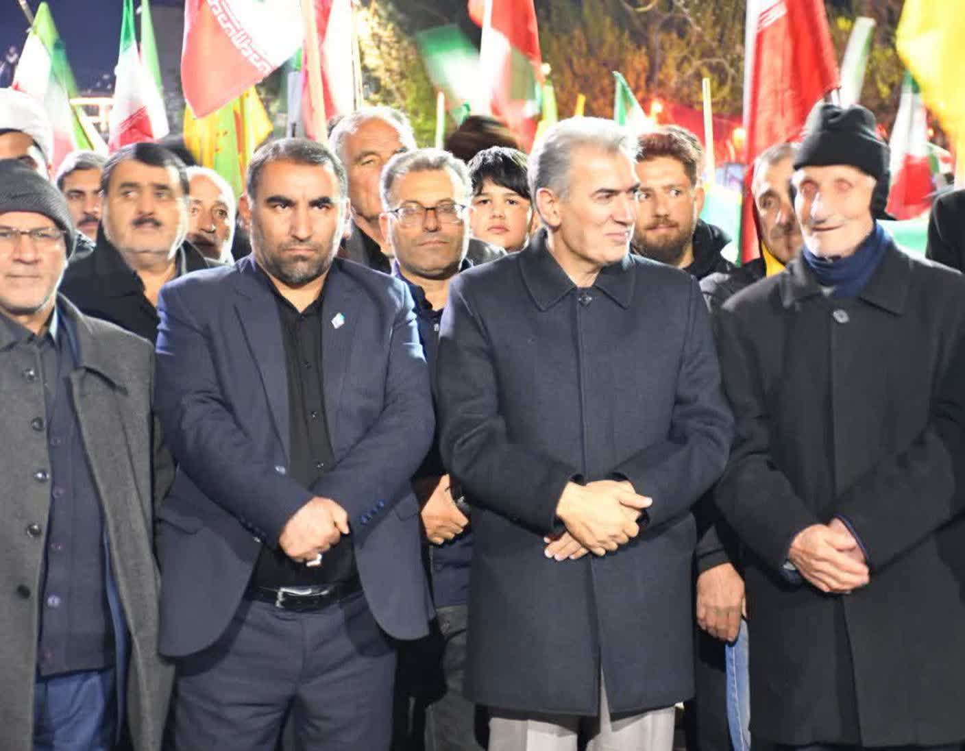 اجتماع مردم غیور سلماس تبلور انسجام اجتماعی و غیرت ملی