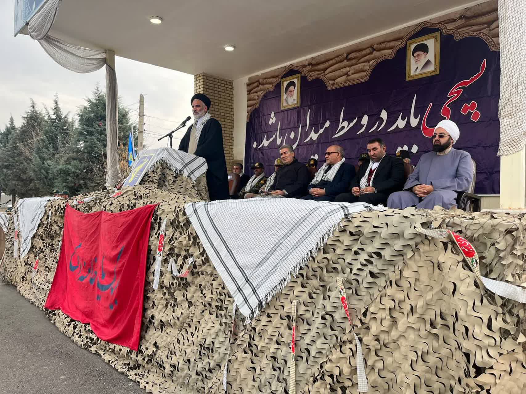 🇮🇷رزمایش اقتدار بسیج در سپاه سلماس