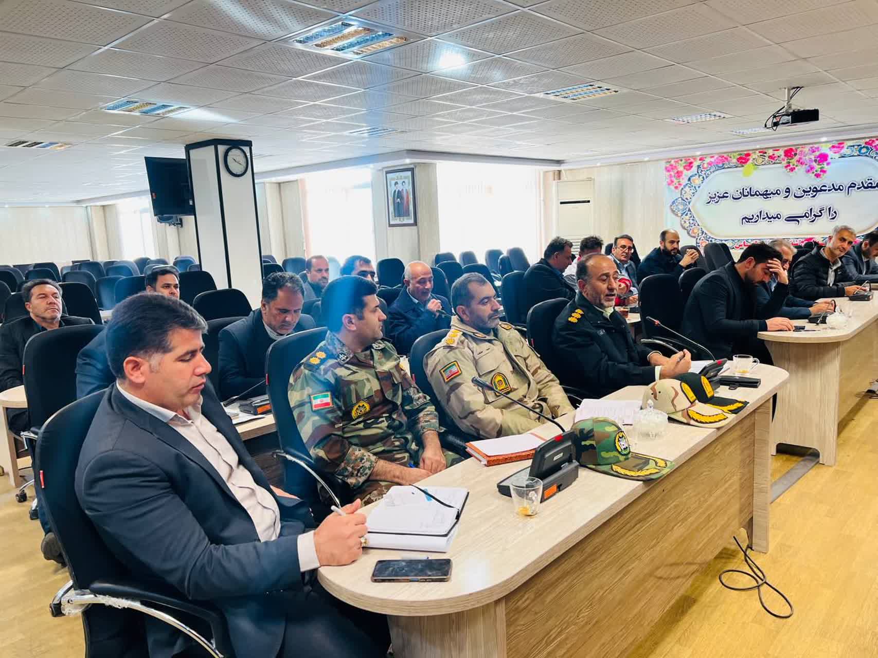 برگزاری جلسه کمیسیون فرعی پیشگیری و مقابله با سرقت در سلماس