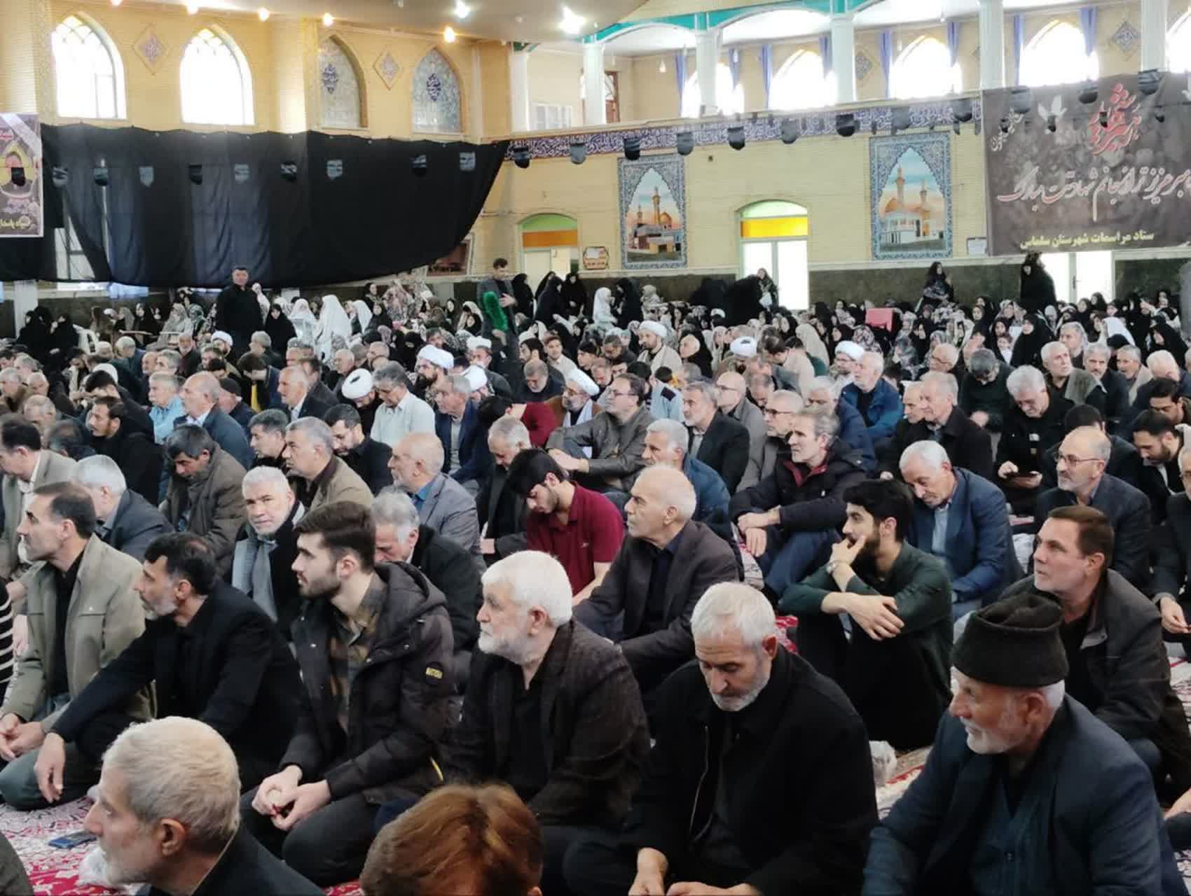 تصاویر / آیین عبادی سیاسی نماز جمعه شهرستان سلماس.