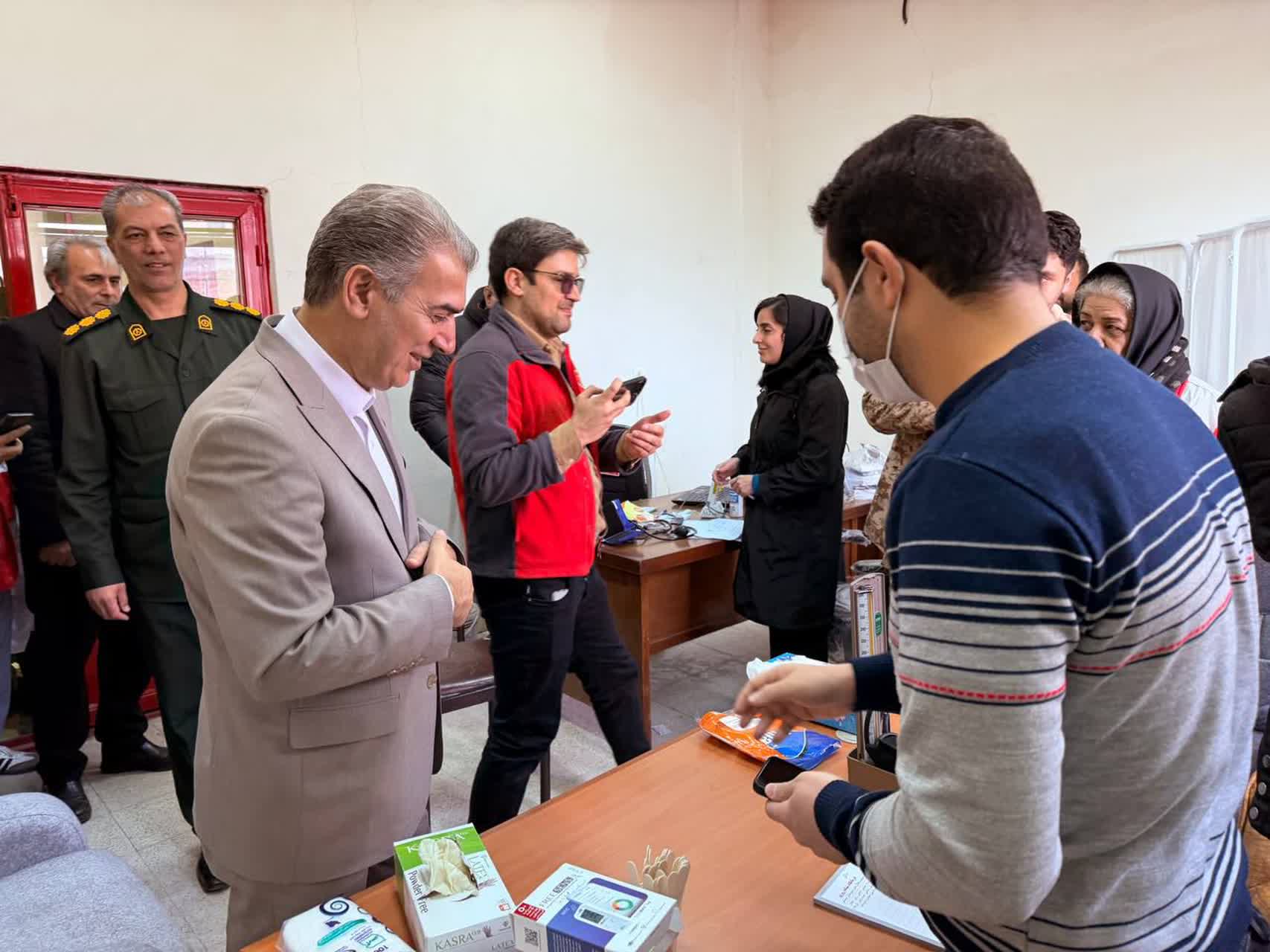 🔹بازدید و افتتاح میز خدمت جهادی سلامت رایگان ویژه کارگران شهرک صنعتی سلماس انجام شد.