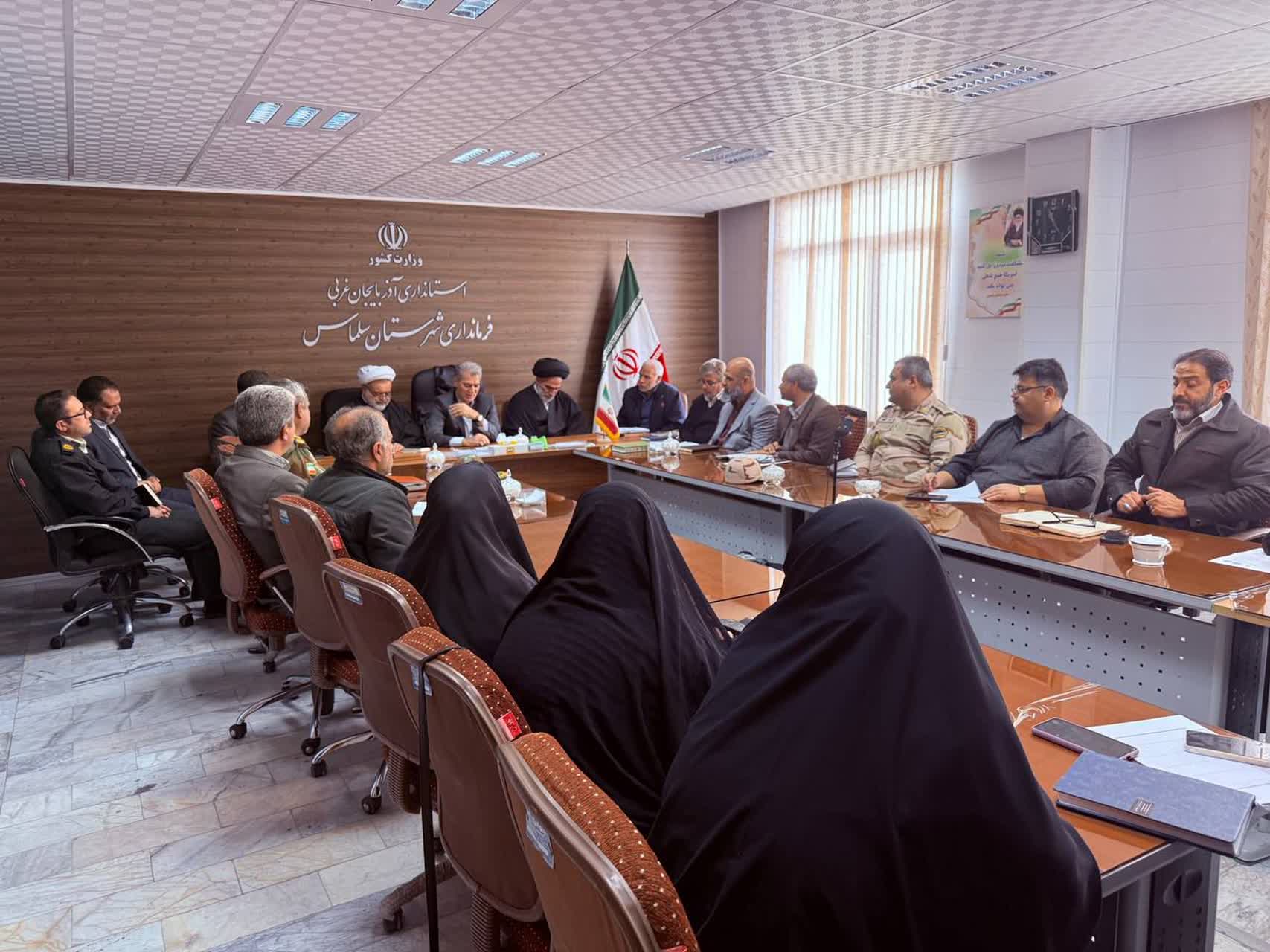 جلسه شورای هماهنگی امور ایثارگران سلماس
