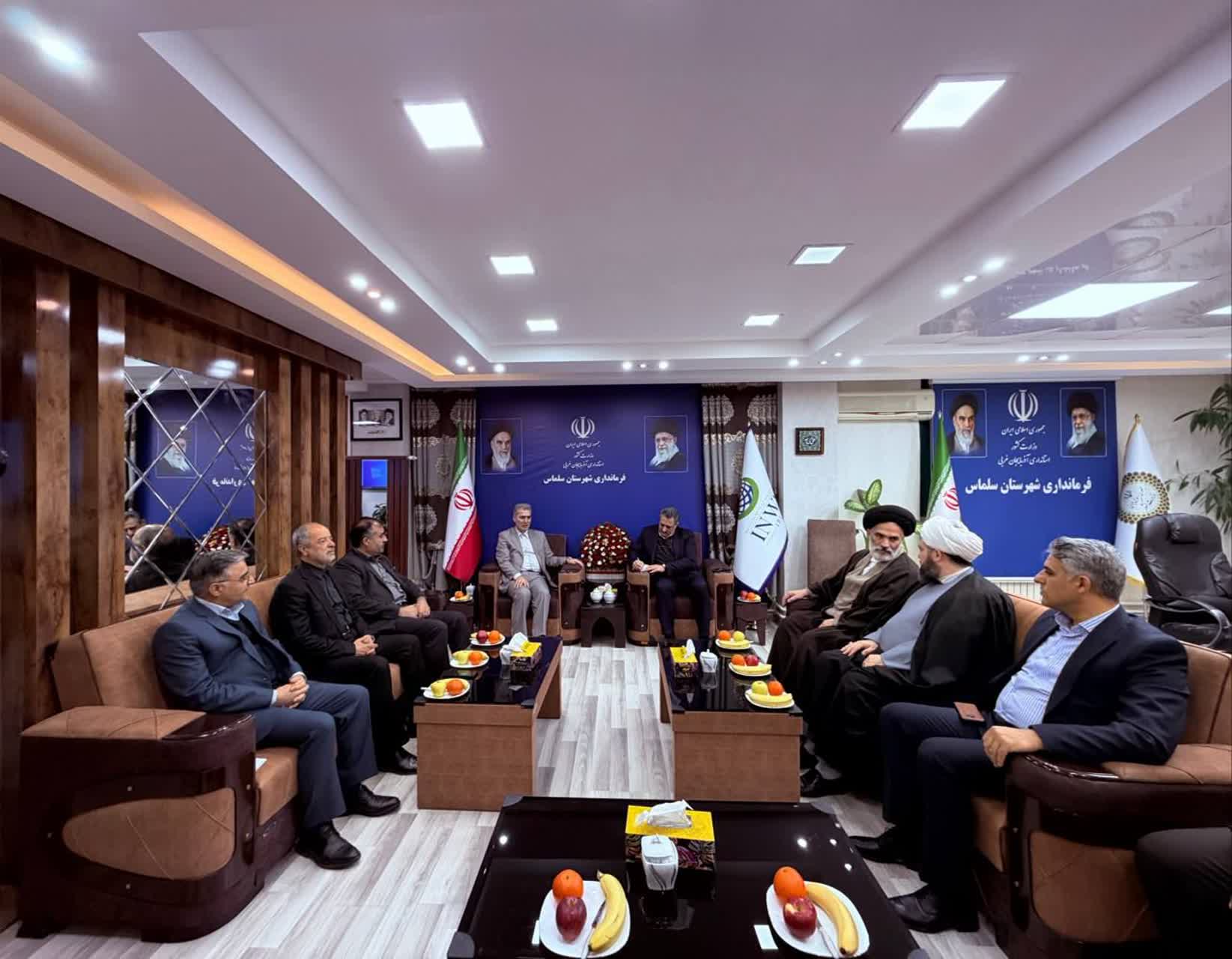 🔹دیدار معاون وزیر و رئیس سازمان امور عشایری کشور با مسئولان شهرستان سلماس