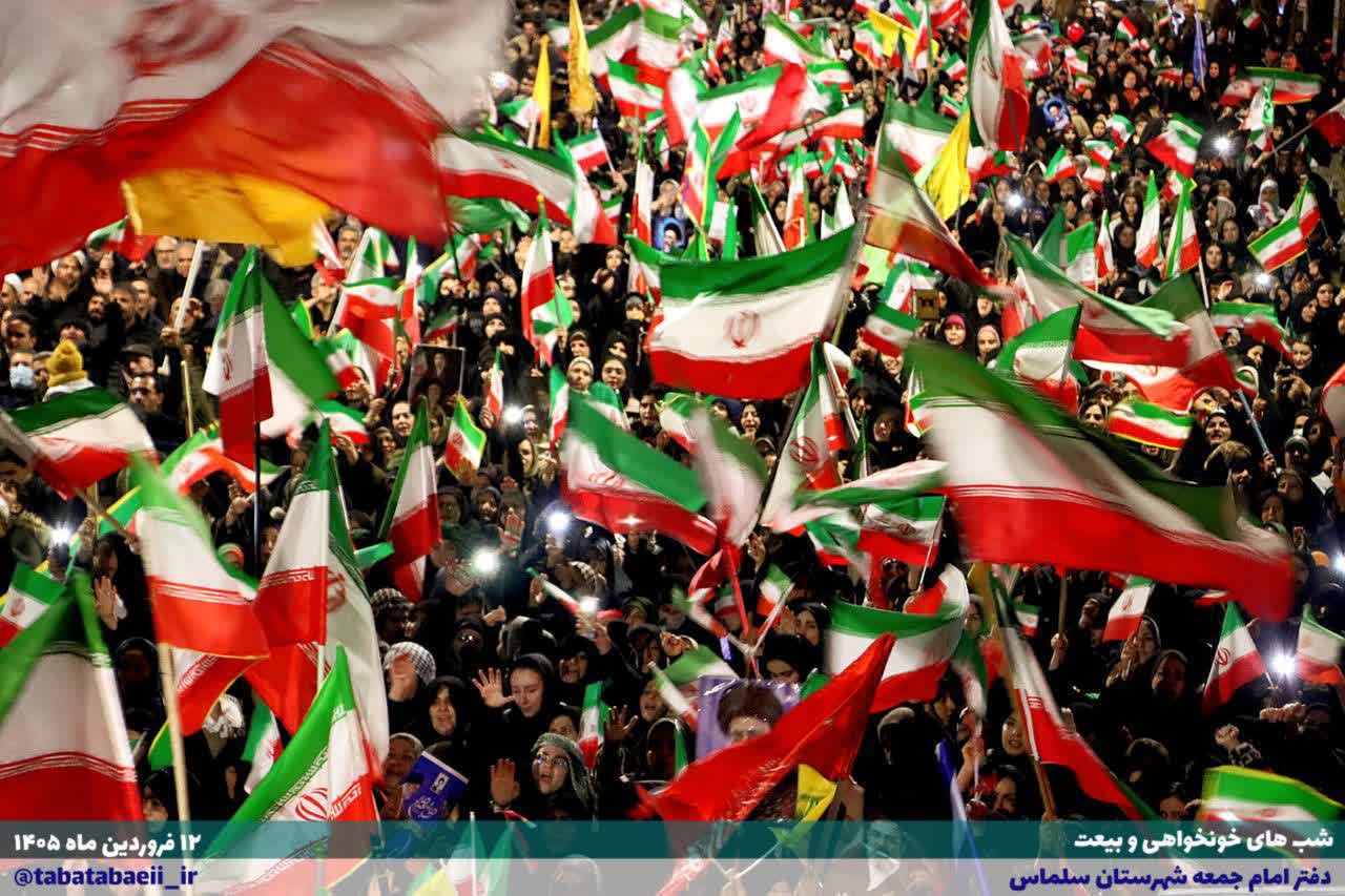 اقتدار، وحدت و همبستگی پیام اجتماعات شبانه مردم سلماس