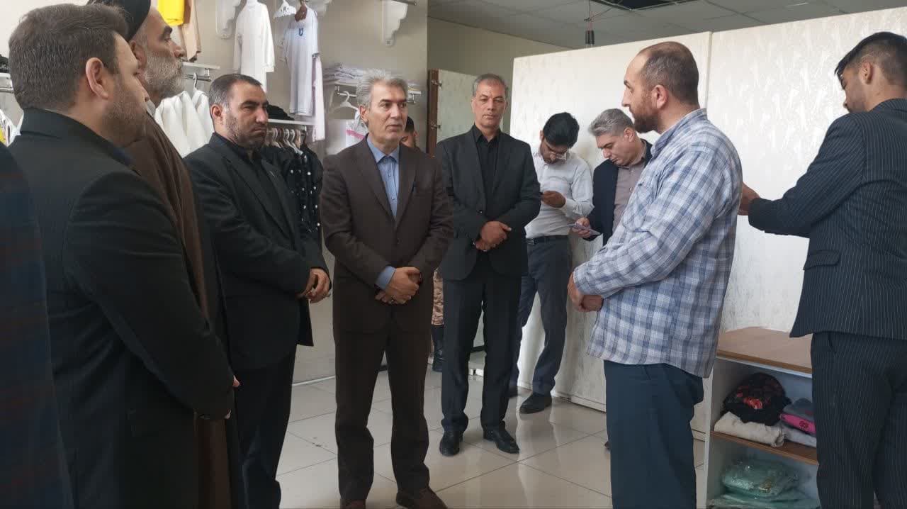 رصد میدانی ظرفیت‌های صنعتی سلماس توسط فرماندار، امام جمعه و دادستان