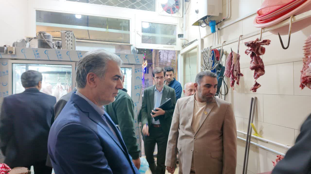 ⭕️ بازدید مسئولان شهرستان سلماس از بازار و بررسی وضعیت قیمت‌ها و توزیع کالاهای اساسی