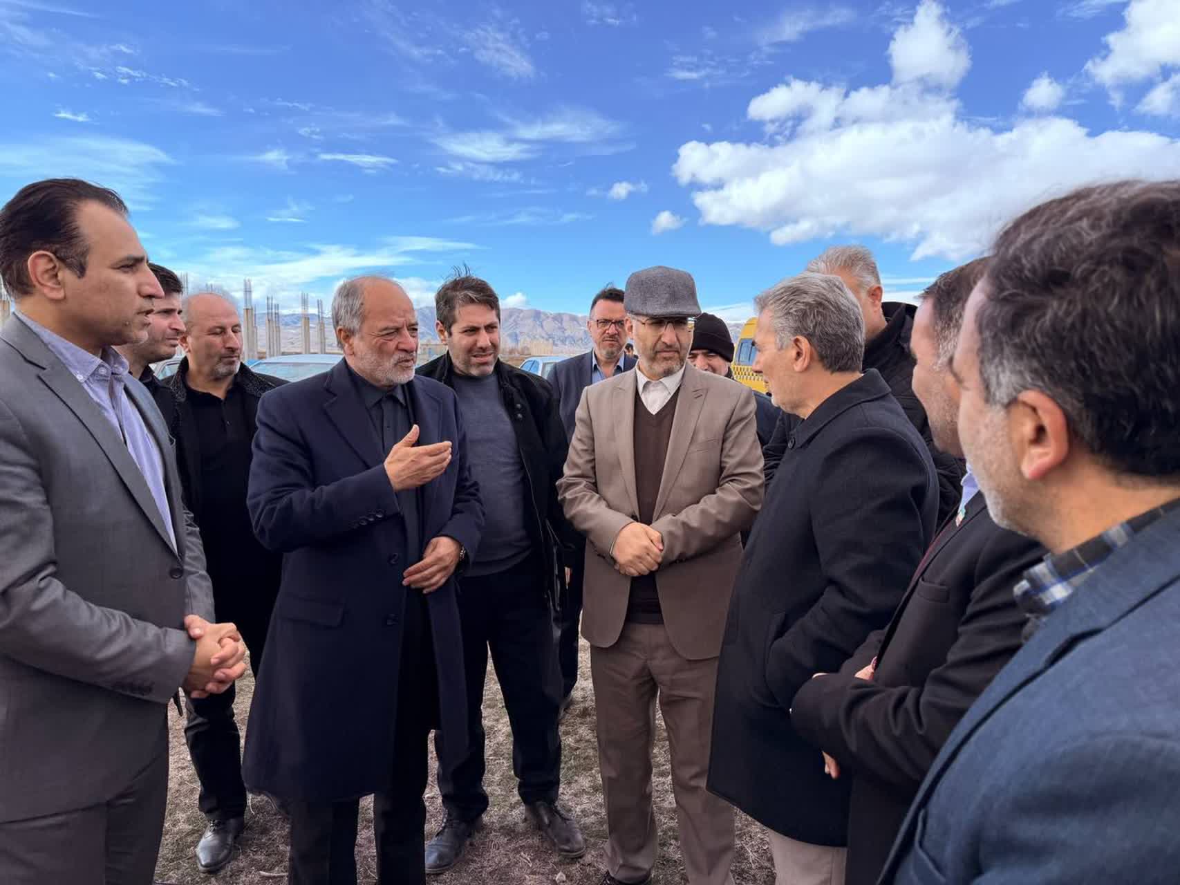 🔹بازدید رئیس سازمان بازرسی استان آذربایجان غربی از پروژه مجتمع ورزشی اداره تعاون، کار و رفاه اجتماعی سلماس