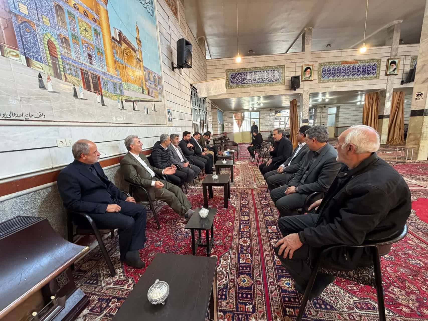 بازدید فرماندار و نماینده مردم شریف سلماس در مجلس شورای اسلامی از روستای سوره در قالب کاروان خدمت