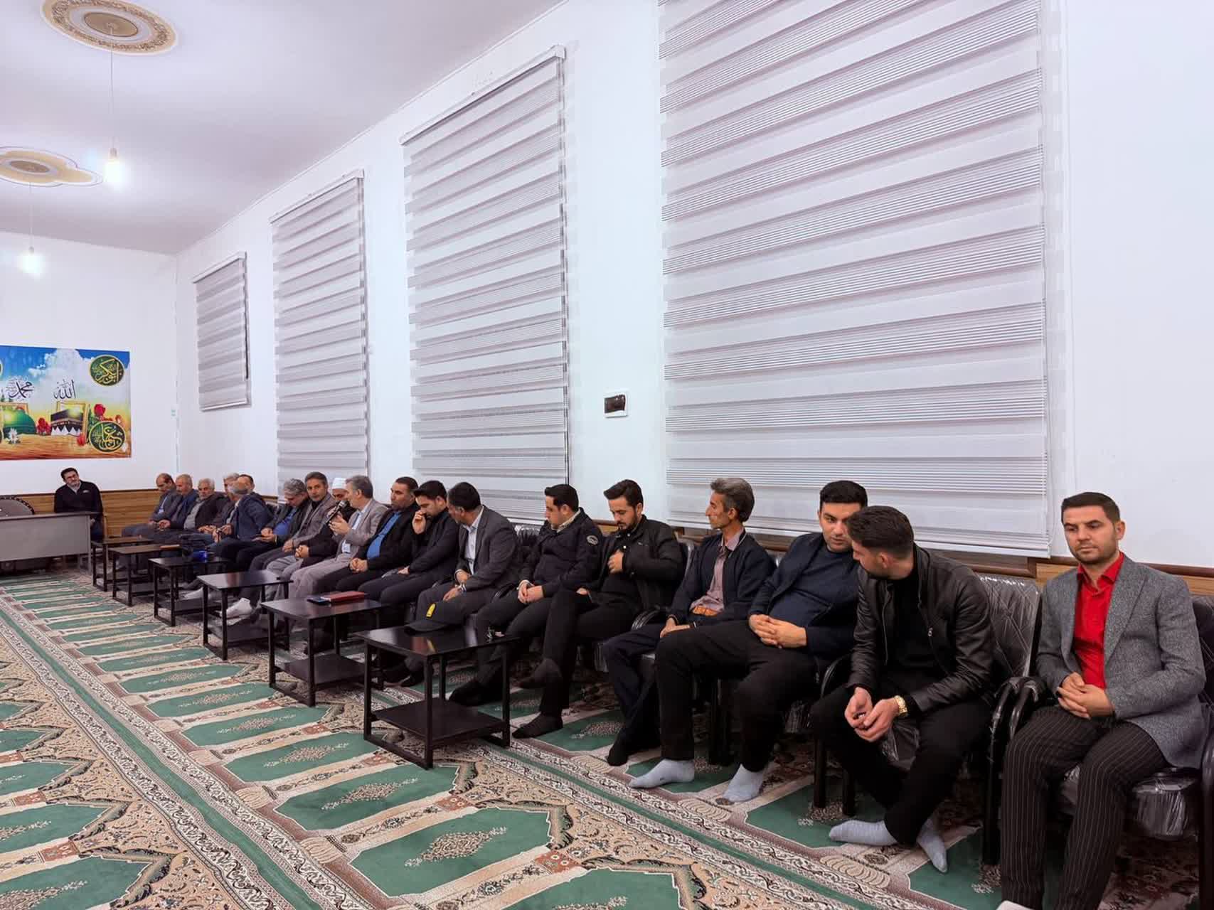 حضور فرماندار و دادستان عمومی و انقلاب سلماس در برنامه  «هر شب یک مسجد»