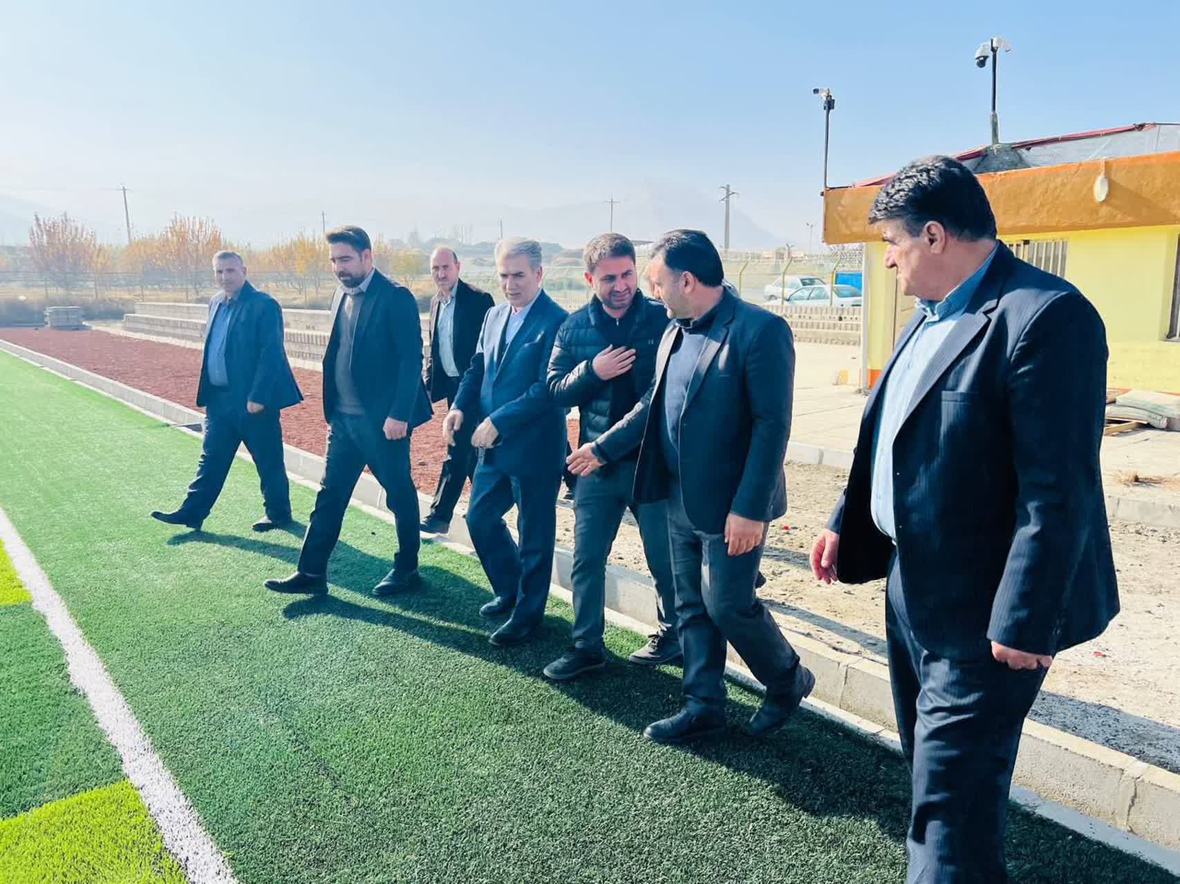 🔰 بازدید فرماندار سلماس از پروژه‌های دهیاری روستای ملحم