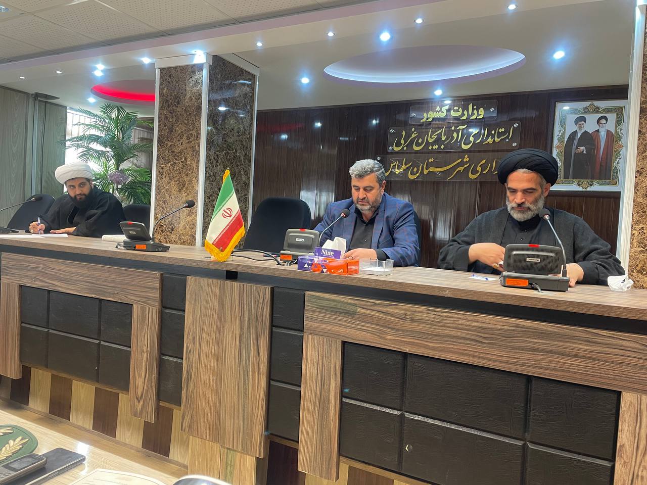 برگزاری جلسه راهپیمایی روز جهانی قدس درشهرستان سلماس