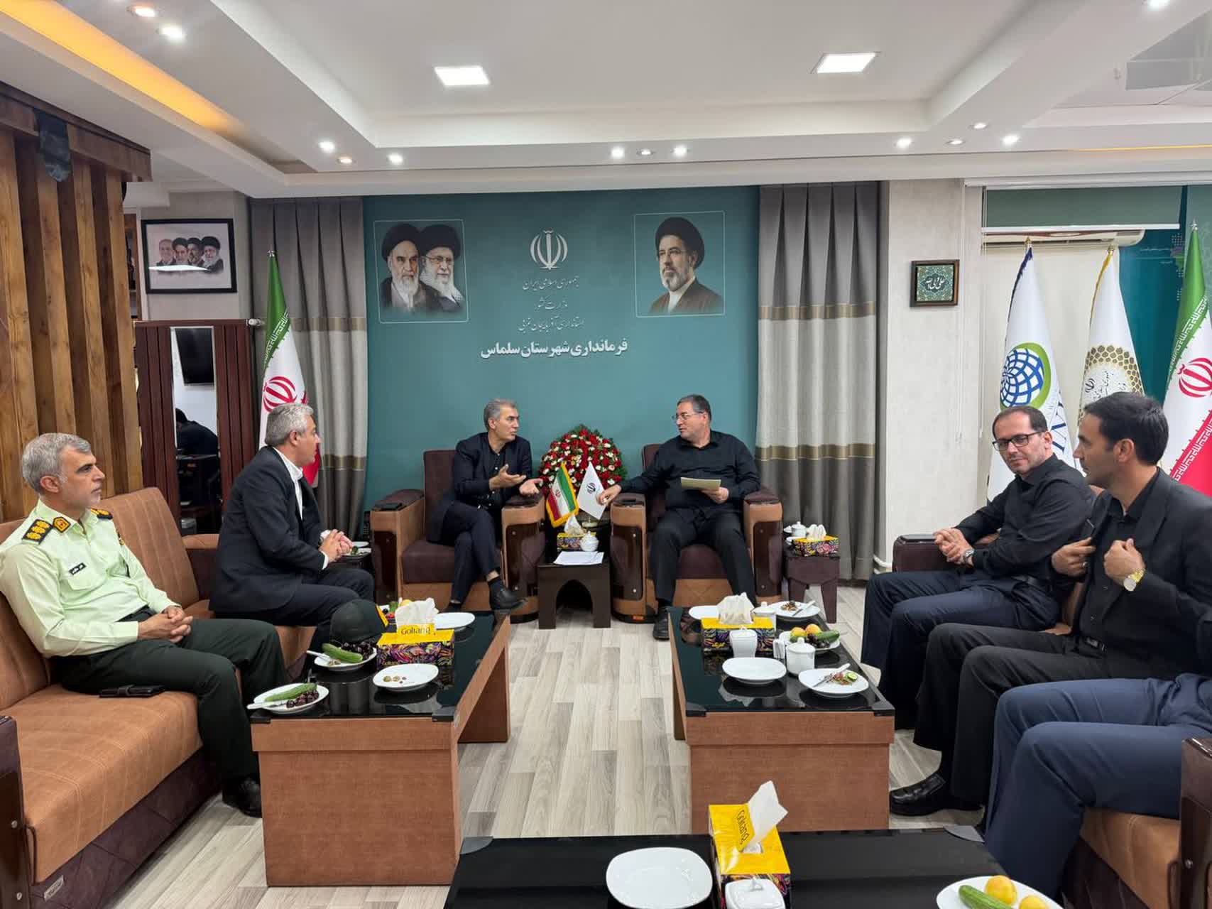 سفر یک‌روزه استاندار آذربایجان غربی به سلماس؛ بررسی مسائل شهرستان و بازدید از پایانه مرزی کوزه‌رش