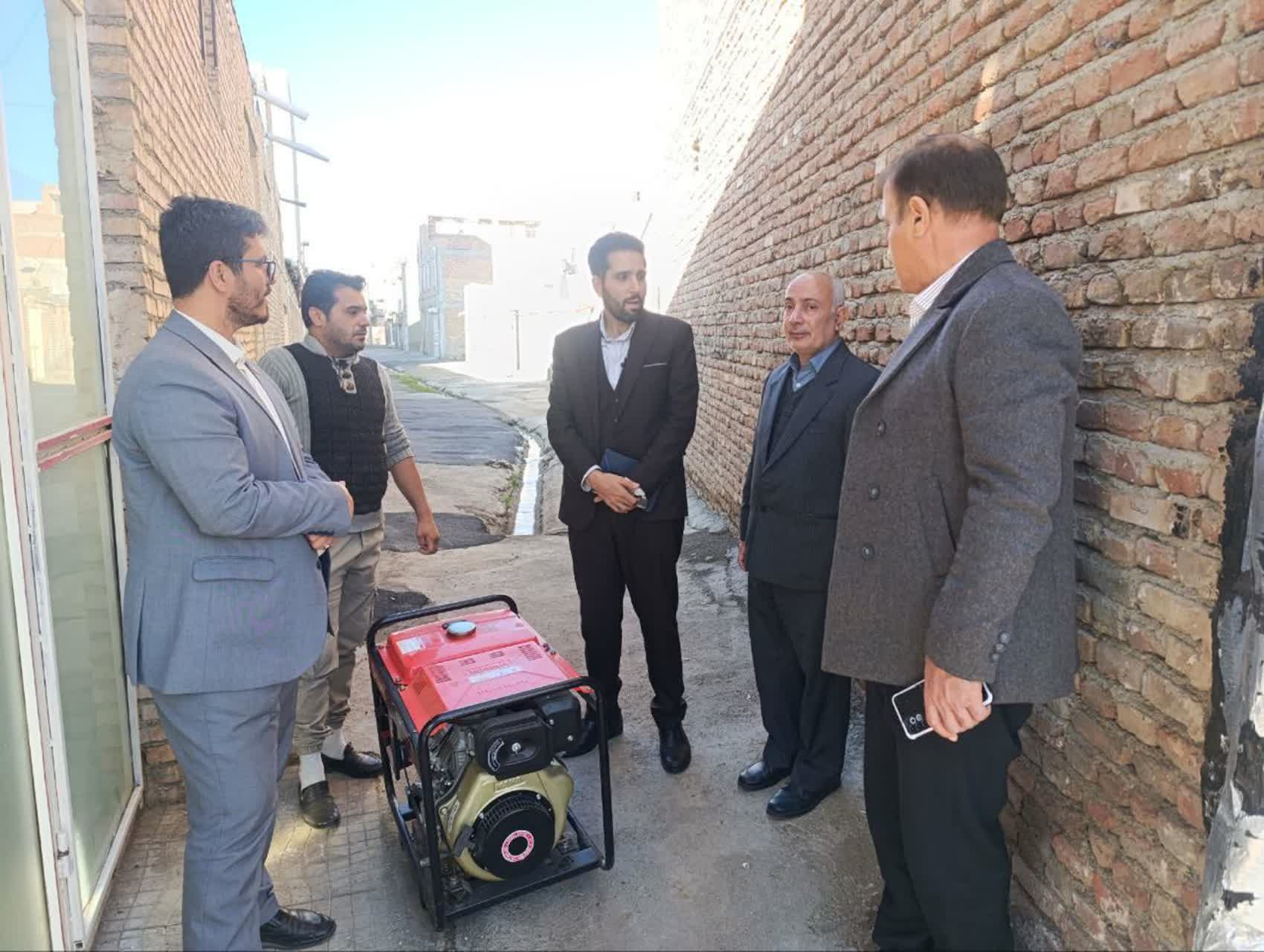 🔻بازدید مدیرکل پدافند غیرعامل از مراکز خدماتی و زیرساختی سلماس