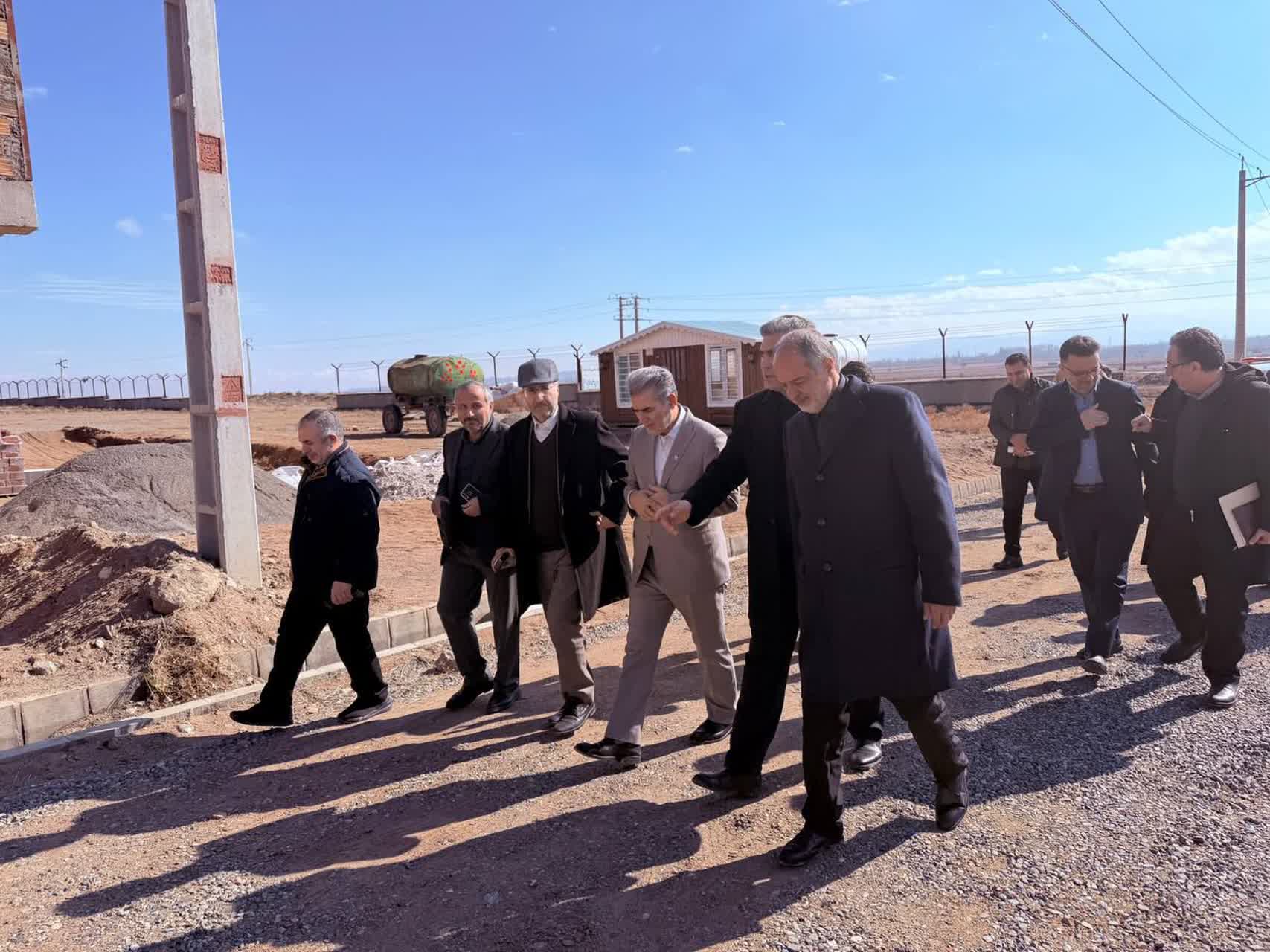 🔹بازدید مسئولان استانی از منطقه ویژه اقتصادی شهرستان سلماس