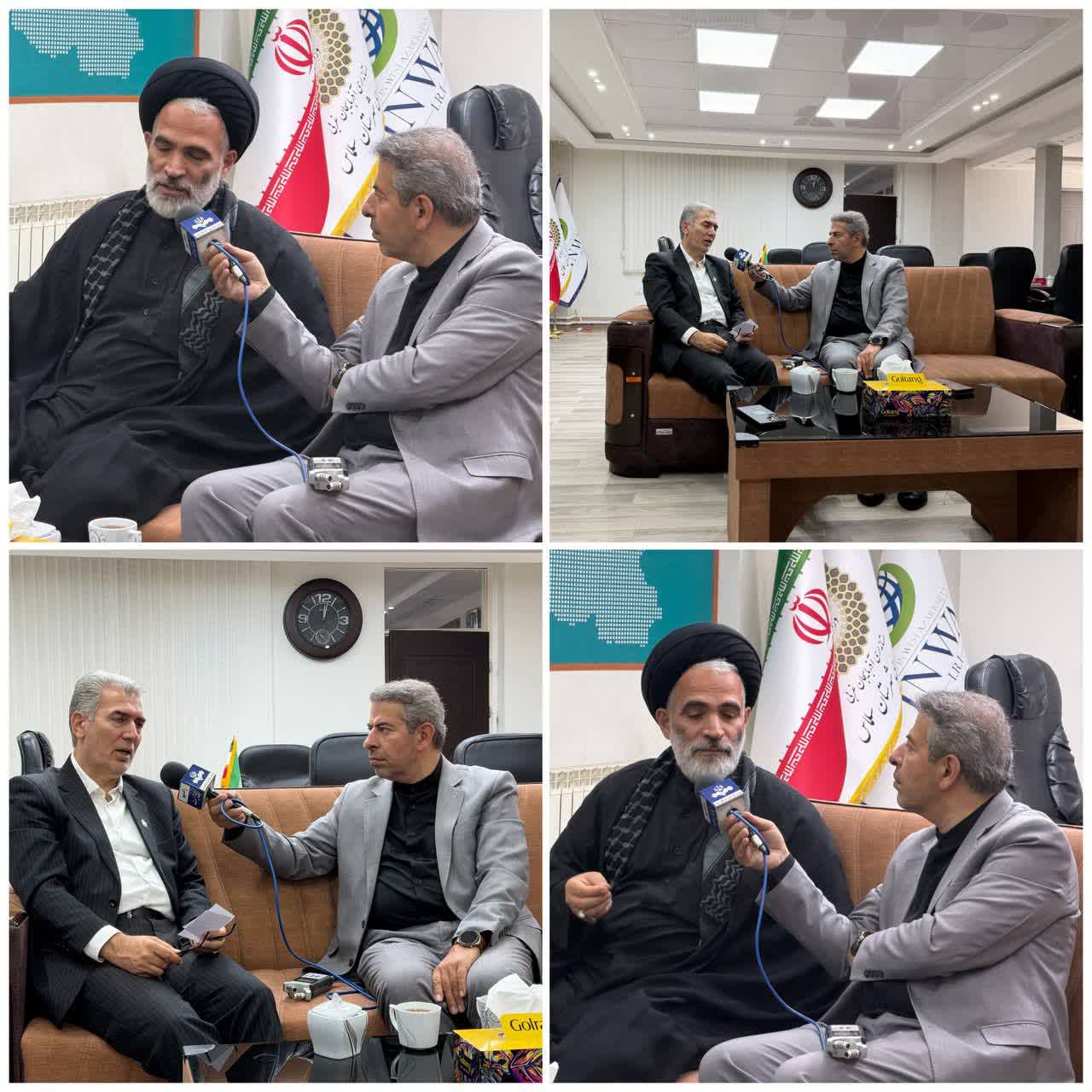 گفت‌وگوی رادیویی امام جمعه و فرماندار شهرستان سلماس با صدای مرکز آذربایجان غربی