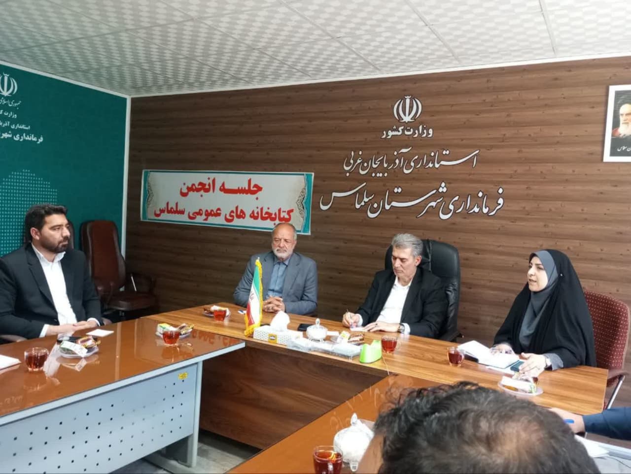 ✳️ تأکید فرماندار سلماس بر نقش کتابخانهها در ارتقاء فرهنگی شهرستان