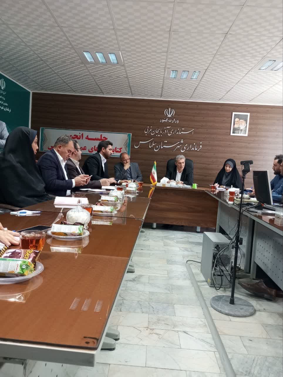 ✳️ تأکید فرماندار سلماس بر نقش کتابخانهها در ارتقاء فرهنگی شهرستان