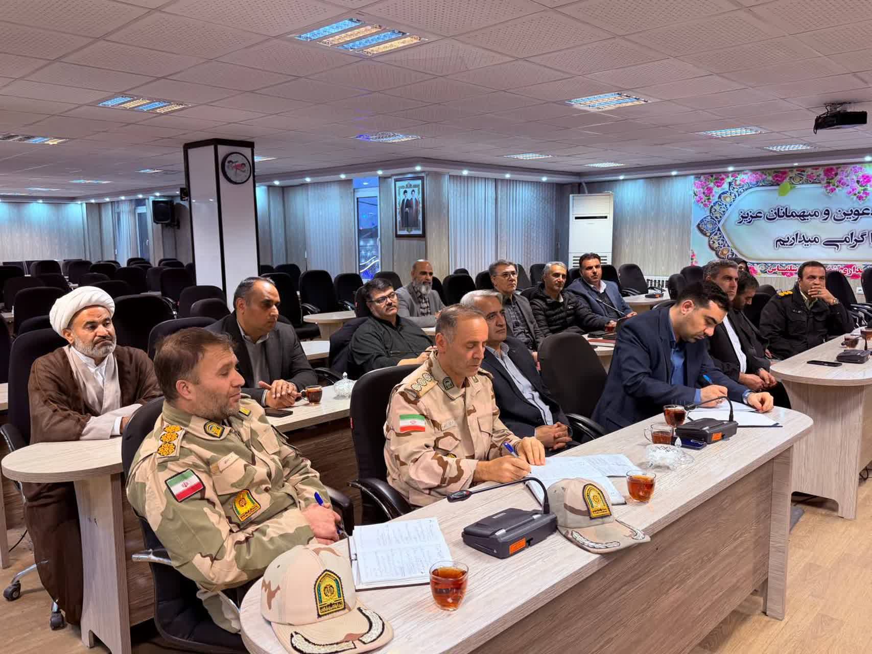 جلسه کارگروه فرعی توسعه نظم و امنیت شهرستان به ریاست فرماندار و با حضور اعضای مرتبط در محل فرمانداری برگزار شد.