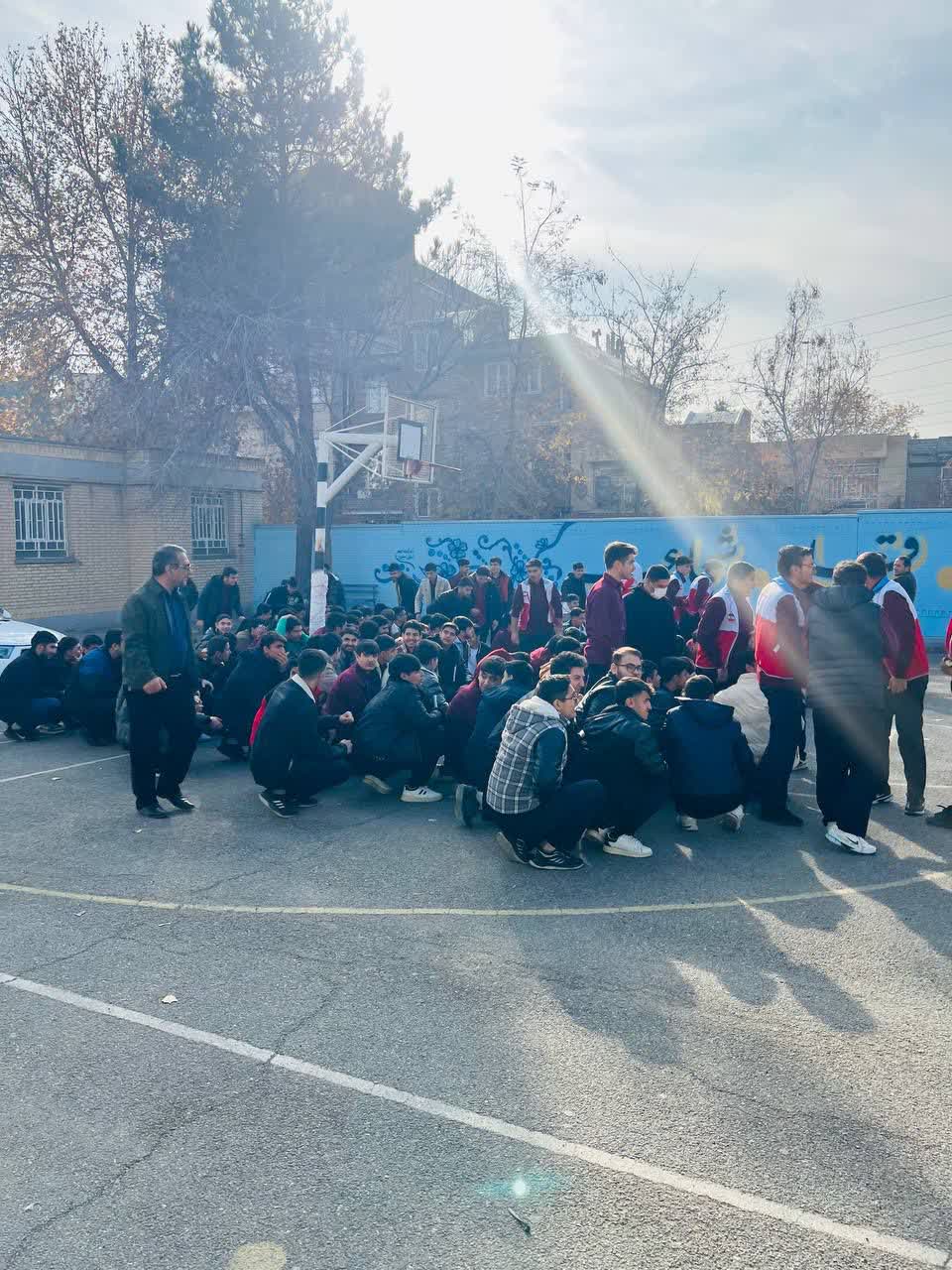 ⭕️مانور سراسری ایمنی در برابر زلزله در سلماس برگزار شد