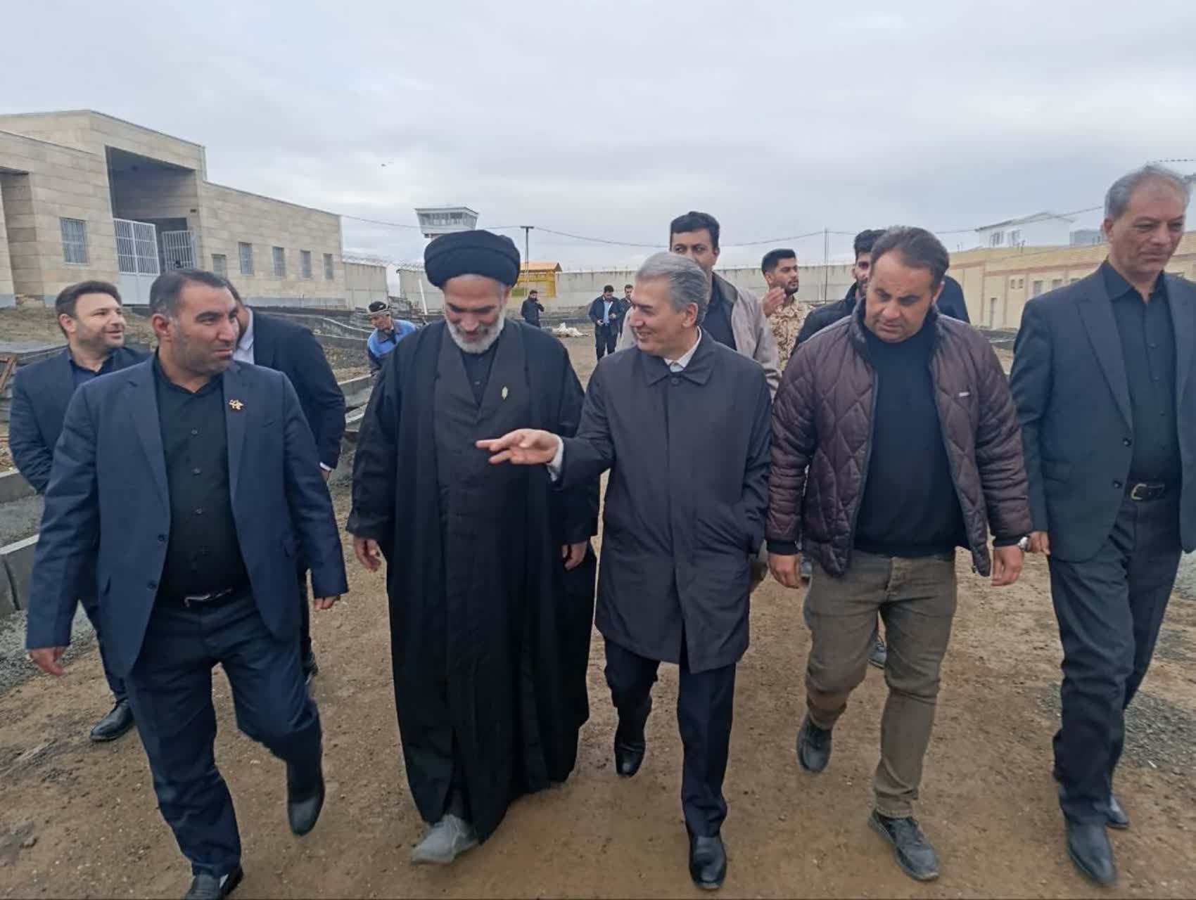 ⭕️ بازدید فرماندار سلماس از پروژه ساخت زندان