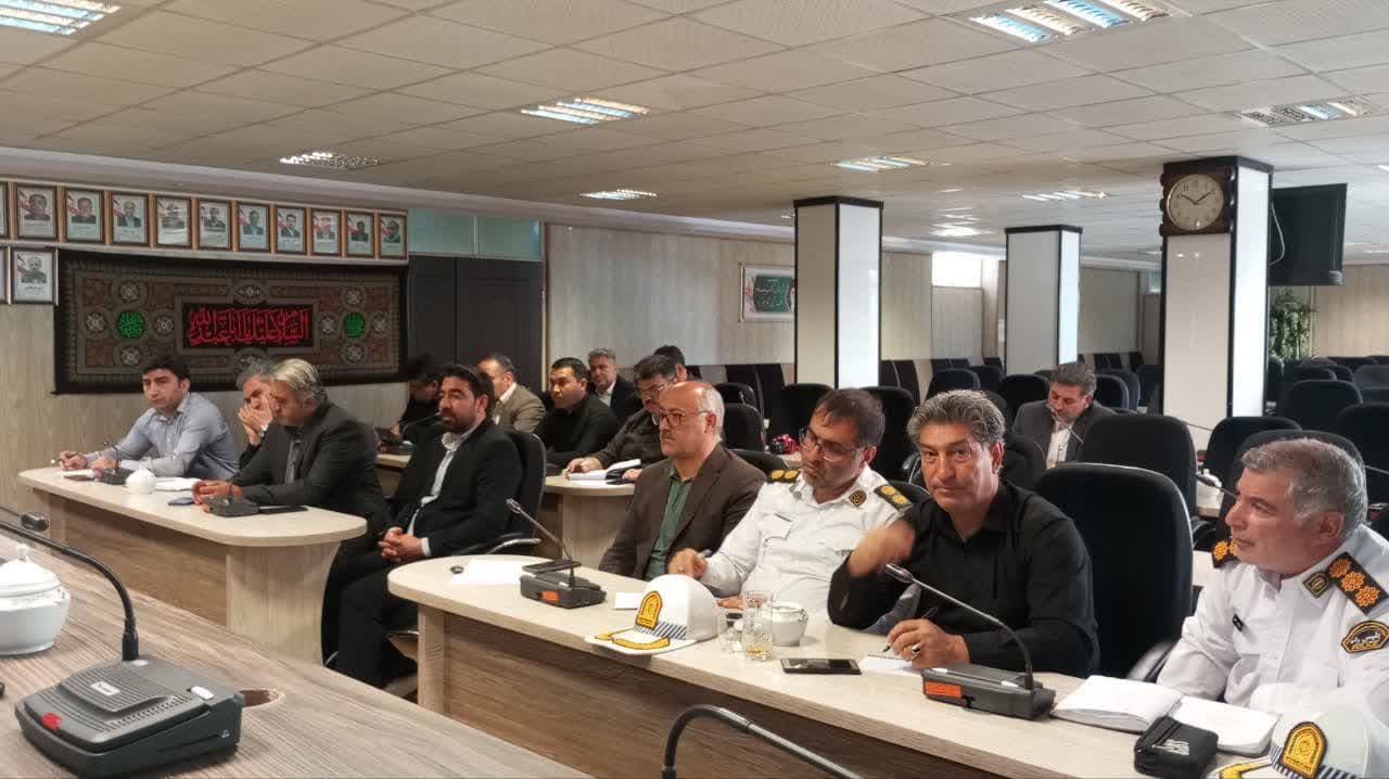 برگزاری جلسه شورای هماهنگی ترافیک شهرستان سلماس