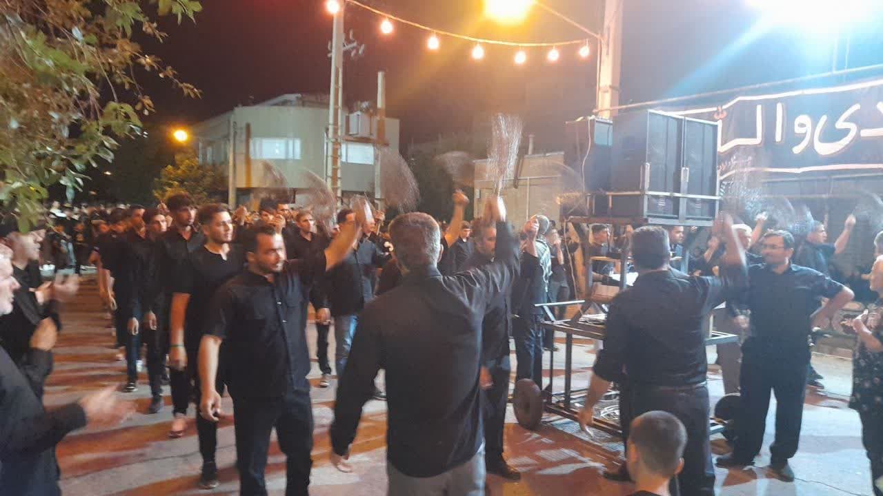 🖤حضور فرماندار و مسئولین سلماس در مراسم عزاداری محرم روستای مغانجوق