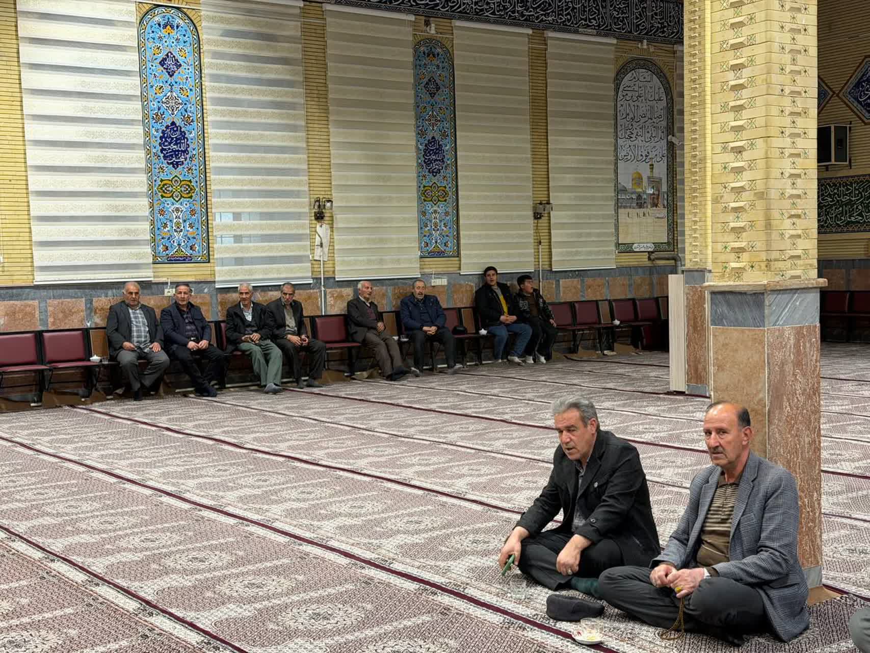 حضور فرماندار و دادستان سلماس در برنامه «هر شب یک مسجد»