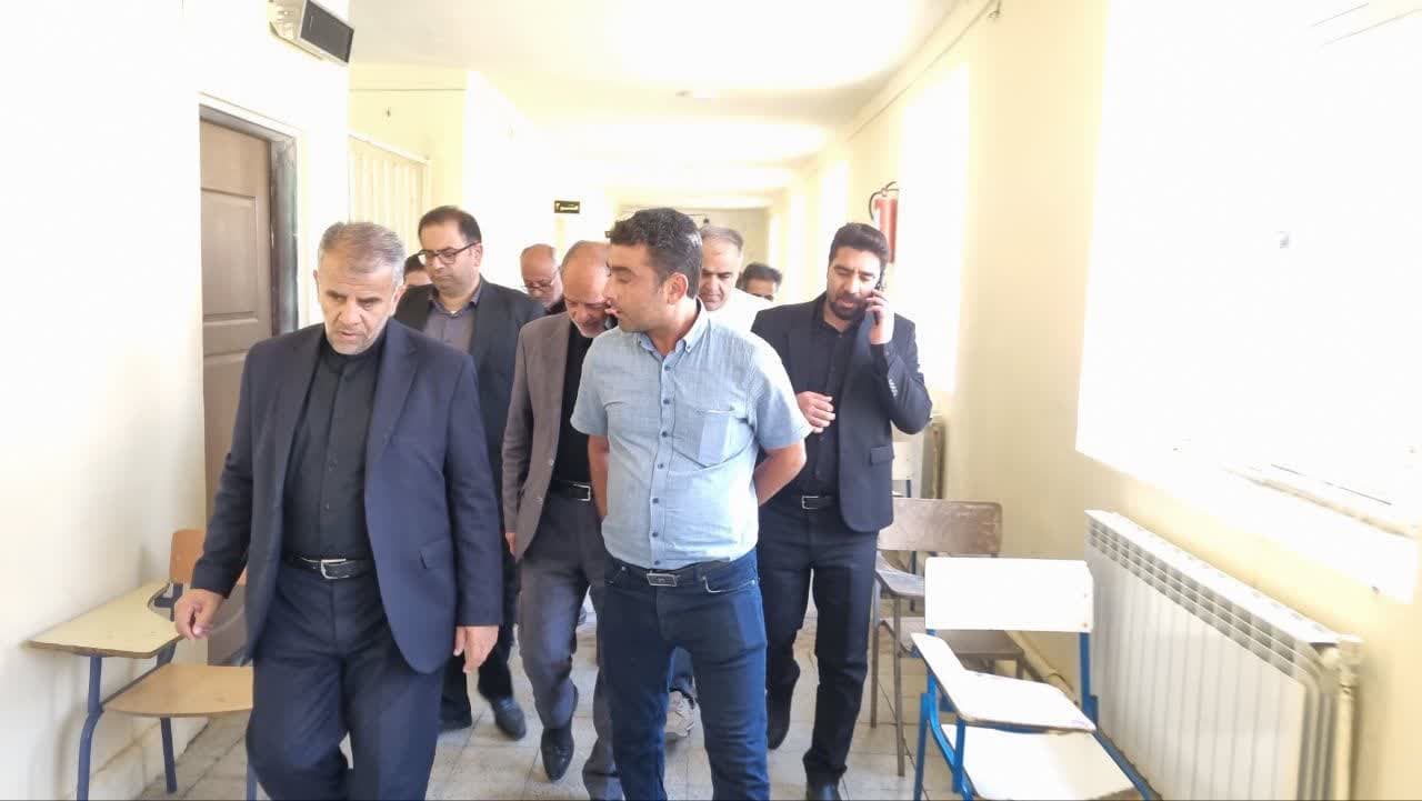 🔰 بازدید مسئولان استانی و شهرستانی از پروژه‌های احداث مدارس در سلماس
