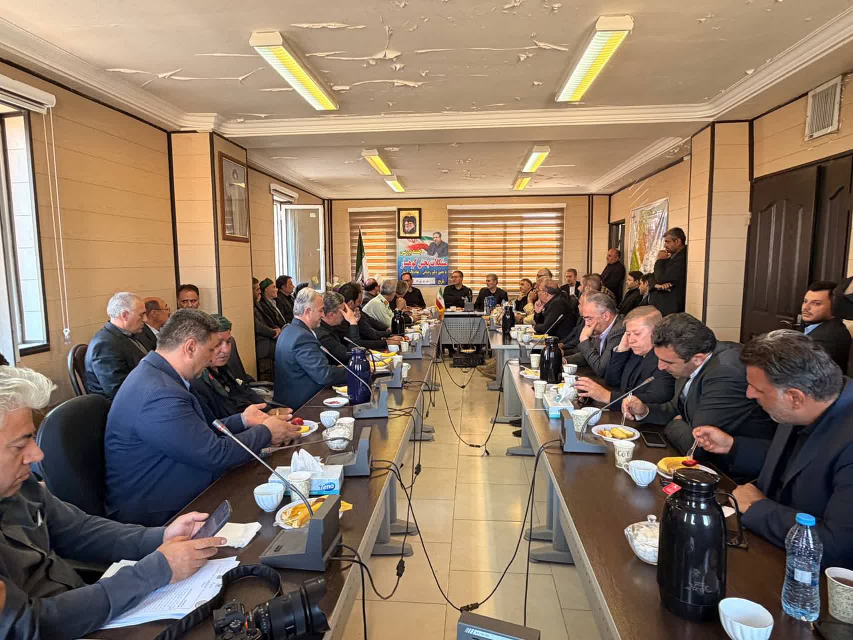 نشست بررسی مسائل و مشکلات بخش کوهسار سلماس با حضور استاندار آذربایجان‌غربی