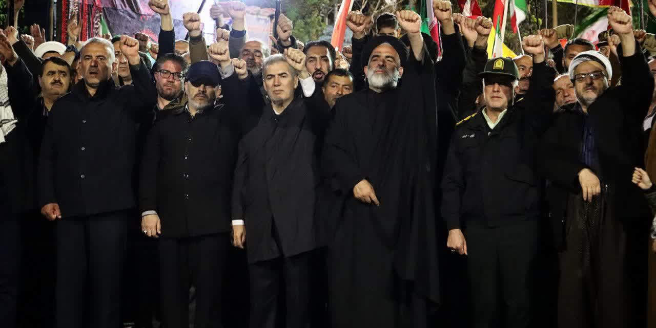 🇮🇷 عطر رضوی در فضای حماسی پنجاه و چهارمین  ایستگاه بیعت سلماسی ها  با امام رضا و رهبر شهیدشان  ‌