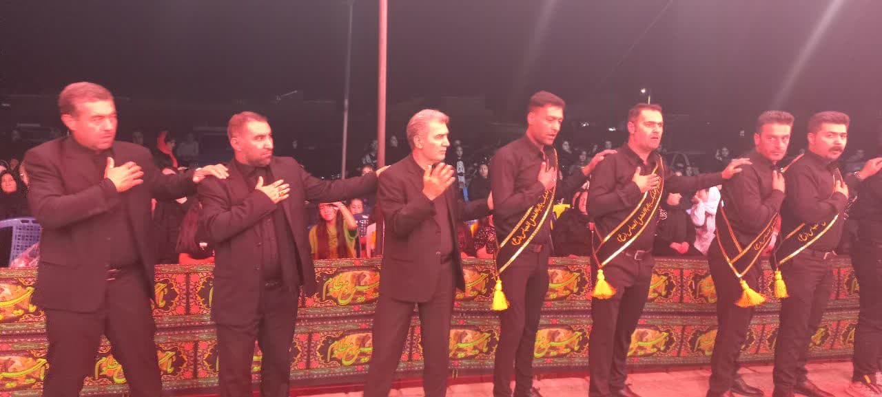 🖤 حضور مستمر فرماندار سلماس در مراسم‌های شبانه محرم؛ جلوه‌ای از همدلی با مردم و ارادت به فرهنگ عاشورا