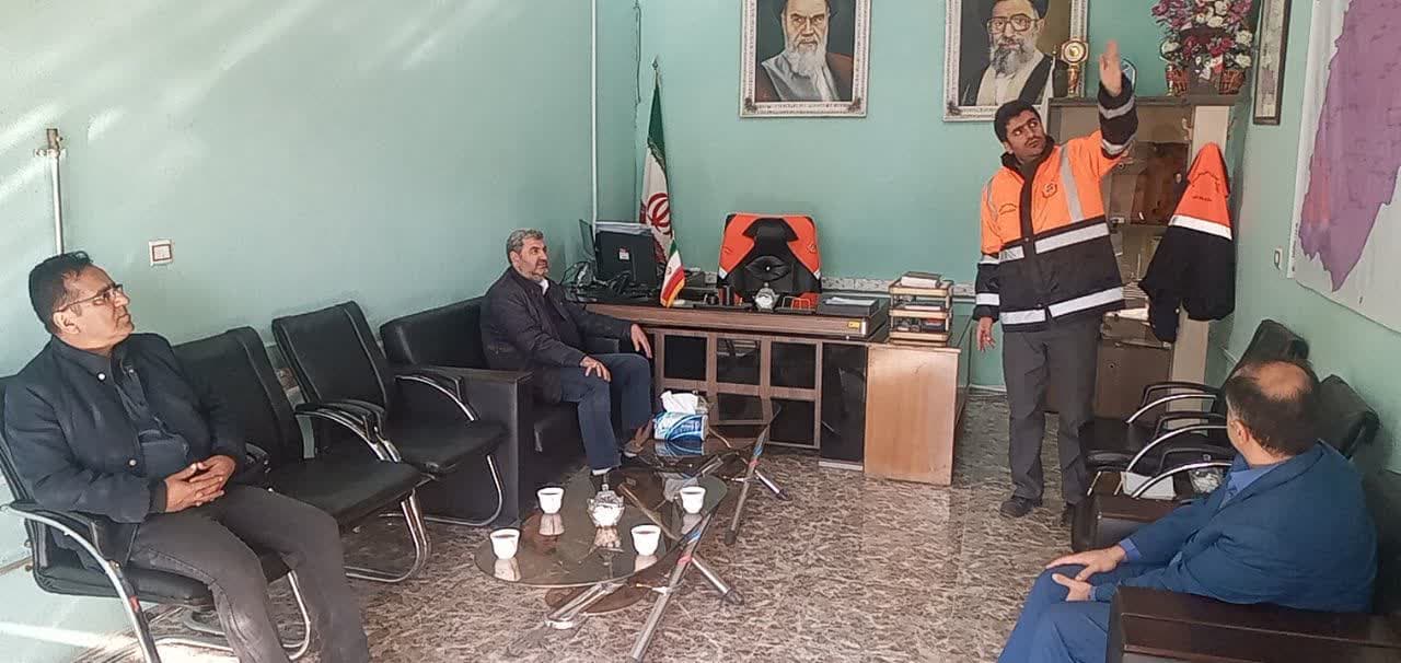 بازدید از اداره راهداری و حمل و نقل جاده ای و تاکسیرانی شهرستان سلماس