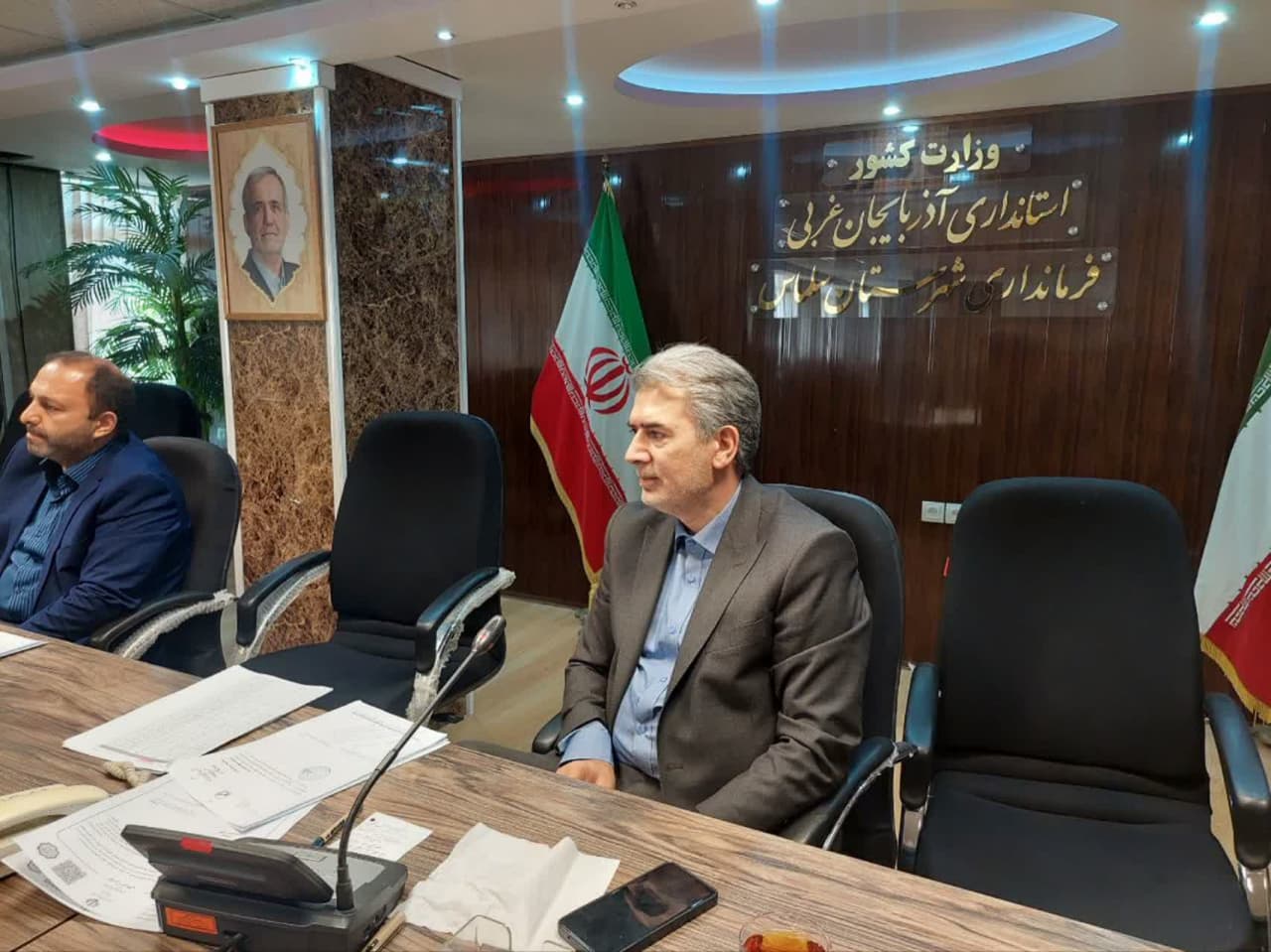 ⭕️ بررسی موانع تولید و تقویت روند اشتغال‌زایی در جلسه کارگروه توسعه اشتغال سلماس