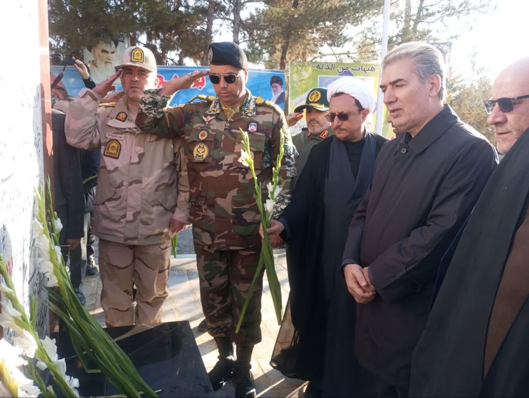 🌷عطر احترام در مزار شهدا؛ تجدید پیمان مردم و مسئولان با آرمان‌های شهدا