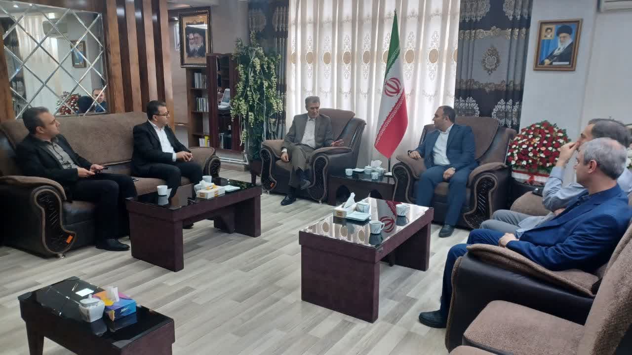 دیدار رئیس زندان سلماس با فرماندار جدید شهرستان