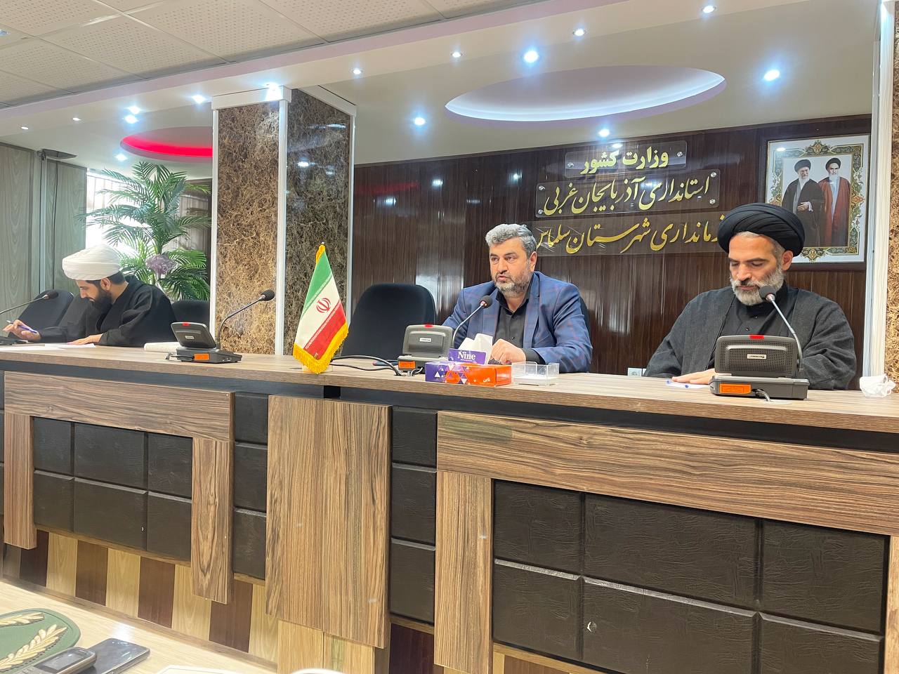 برگزاری جلسه راهپیمایی روز جهانی قدس درشهرستان سلماس