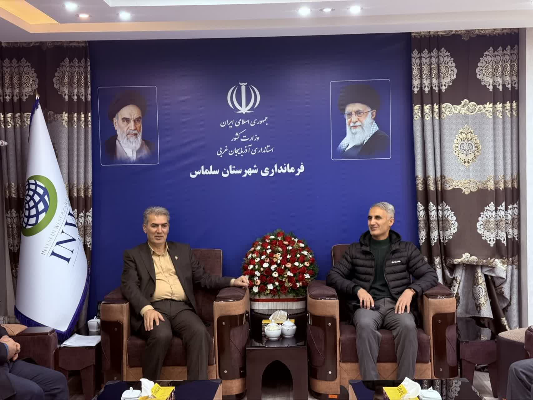 تجلیل مسئولان بخش کشاورزی سلماس از فرماندار به مناسبت روز جانباز