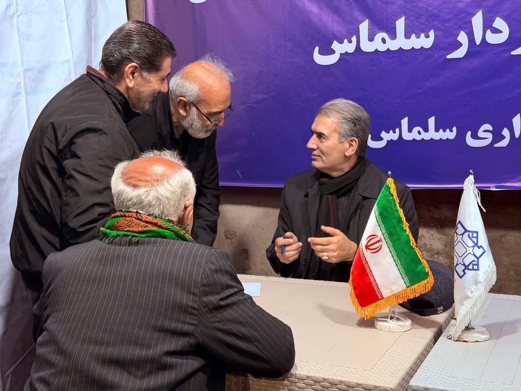 *فرماندار سلماس در تداوم مسیر خدمت؛ پیوند دیپلماسی عمومی و مقاومت در شب پنجاه و هشتم*