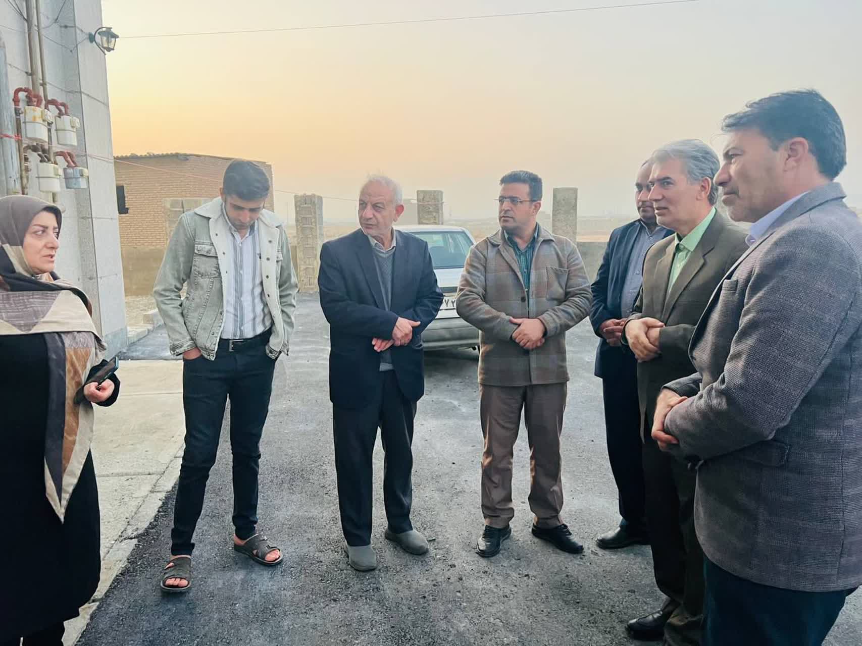 بازدید فرماندار سلماس از مجتمع مسکونی شقایق و صدور دستورات اجرایی برای رفع مشکلات زیرساختی