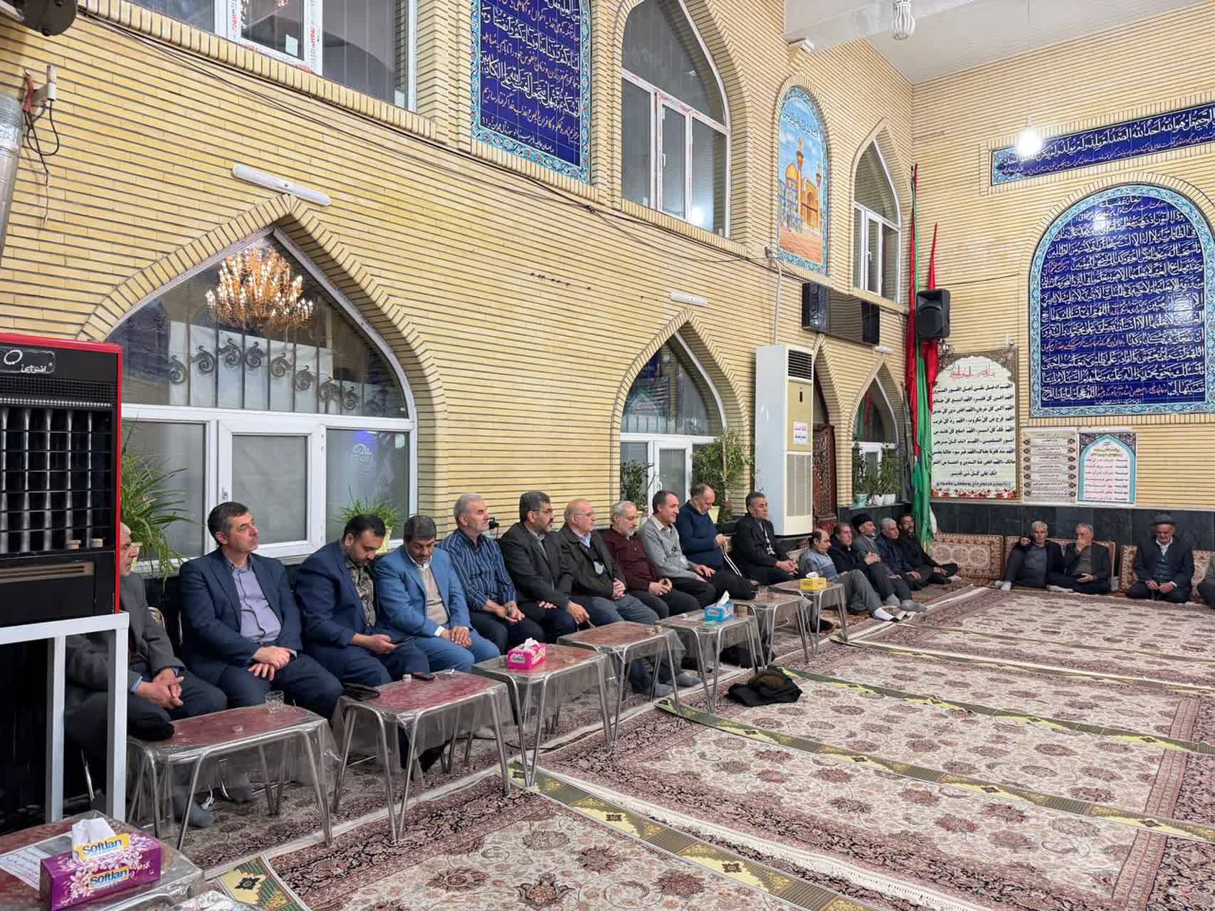 حضور فرماندار و دادستان عمومی و انقلاب سلماس در برنامه  «هر شب یک مسجد»