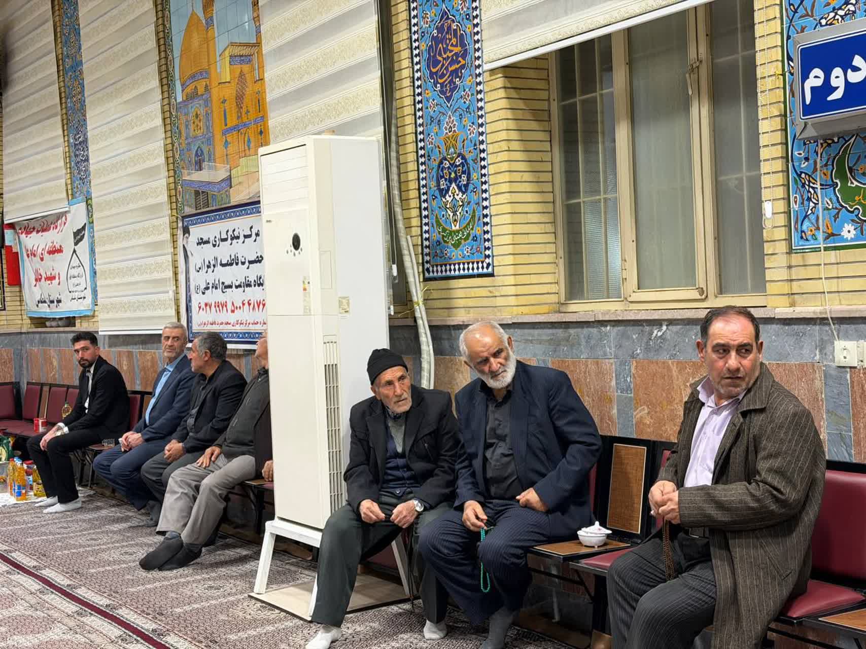 حضور فرماندار و دادستان سلماس در برنامه «هر شب یک مسجد»