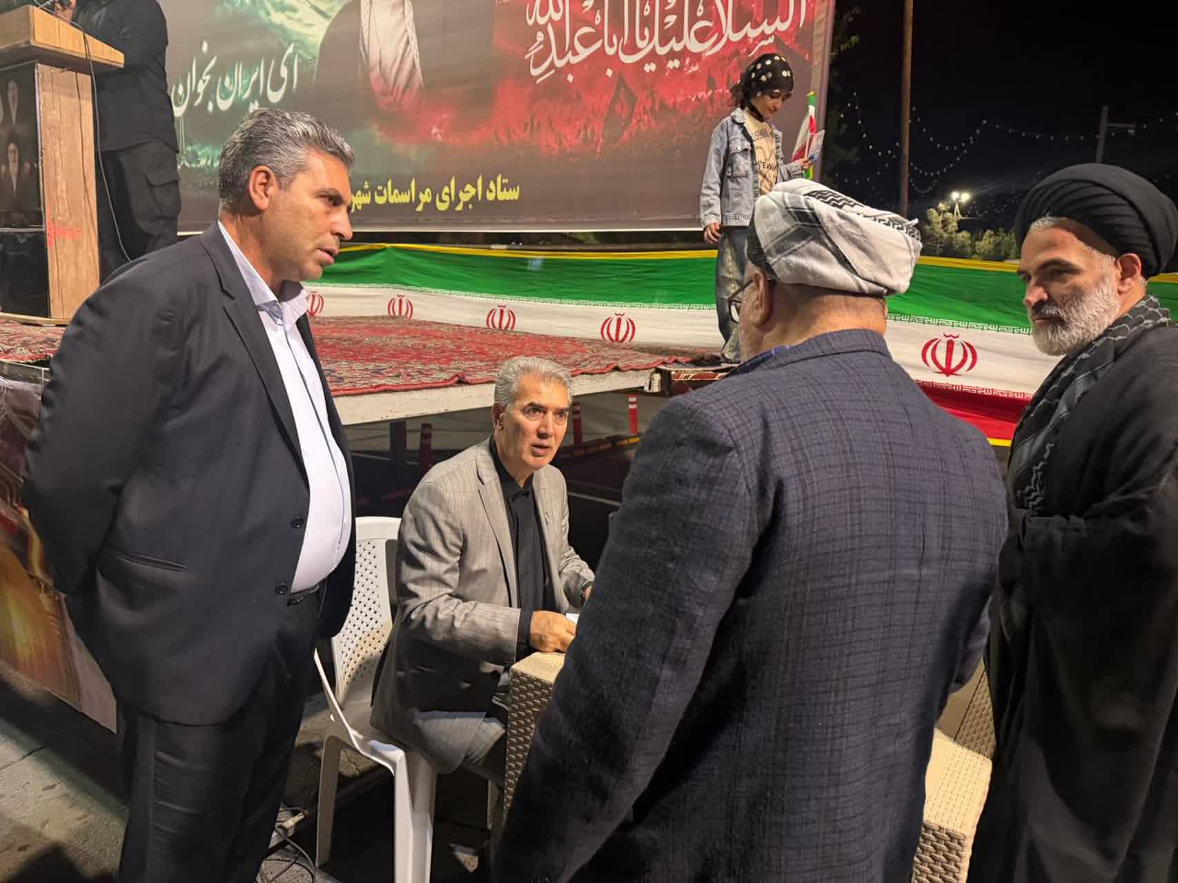 💢 یکصدو بیست ودومین شب مقاومت و ایستادگی مردم ایران  🔹برپایی شصت و هفتمین روز میز ارتباطات مردمی دولت وفاق ملی    🔸با حضور علی علائی فرماندار شهرستان سلماس   🔸هر شب ساعت ٢١:٣٠ خیابان امام