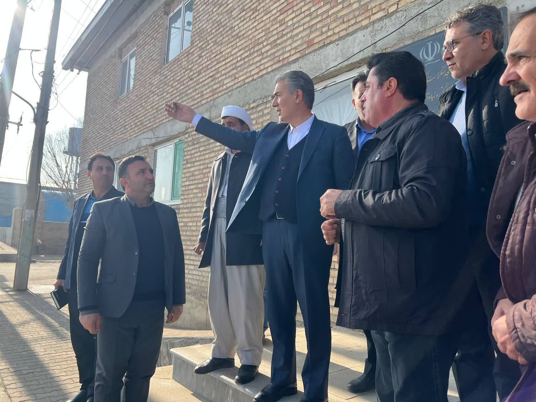 🔰 بازدید فرماندار شهرستان سلماس از روستای گولان (زولاچای)