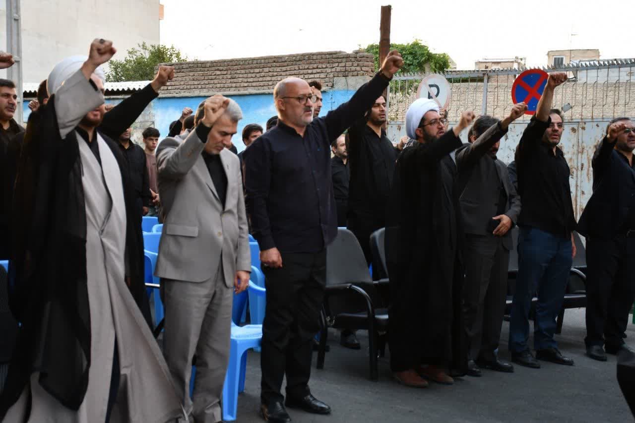 🏴 تجمع بزرگ فرهنگیان عاشورایی
